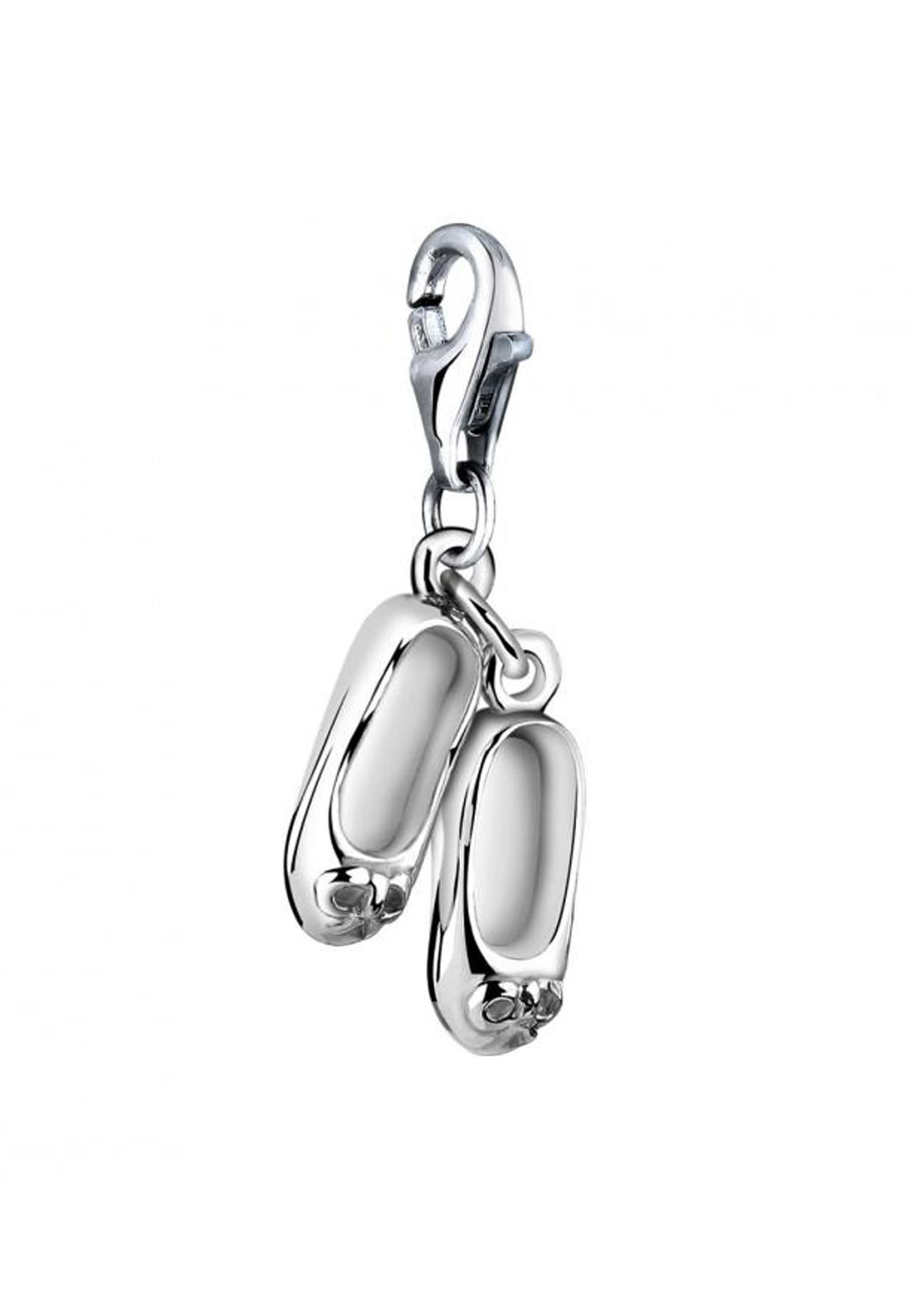Nenalina Charm-Einhänger »Charm Ballerina-Schuhe Anhänger Ballett 925 Silber«