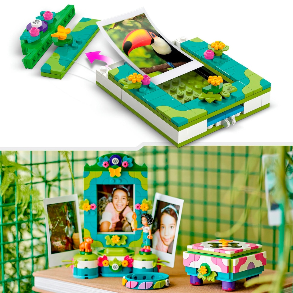 LEGO® Konstruktionsspielsteine »Mirabels Fotorahmen und Schmuckkassette (43239), LEGO® Disney Classic«, (334 St.)