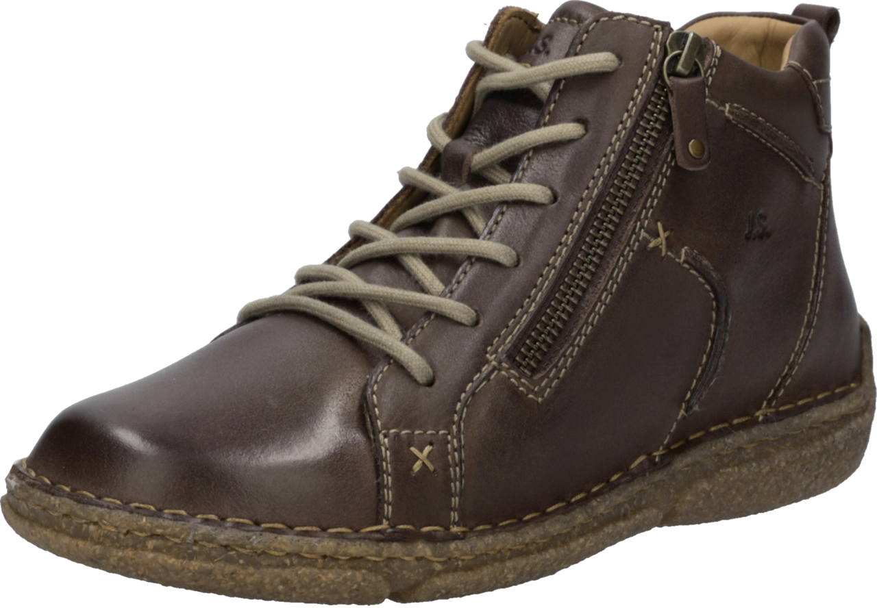 Josef Seibel Schnürboots »Neele 71«  Schnürstiefelette mit praktischem Außenreißverschluss, Weite G (=weit)