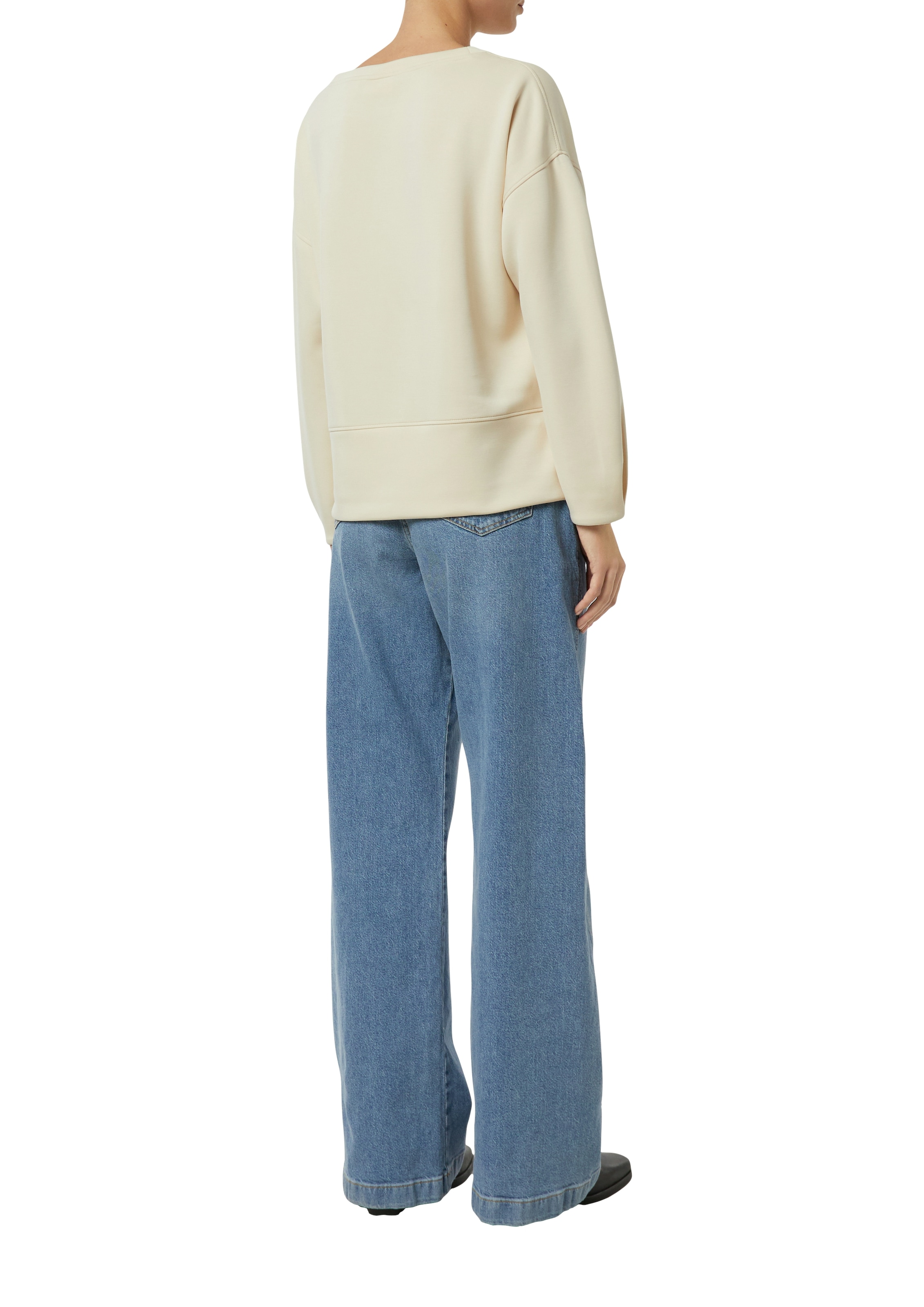 Comma Sweater , unifarben, mit Viskose und Stretch
