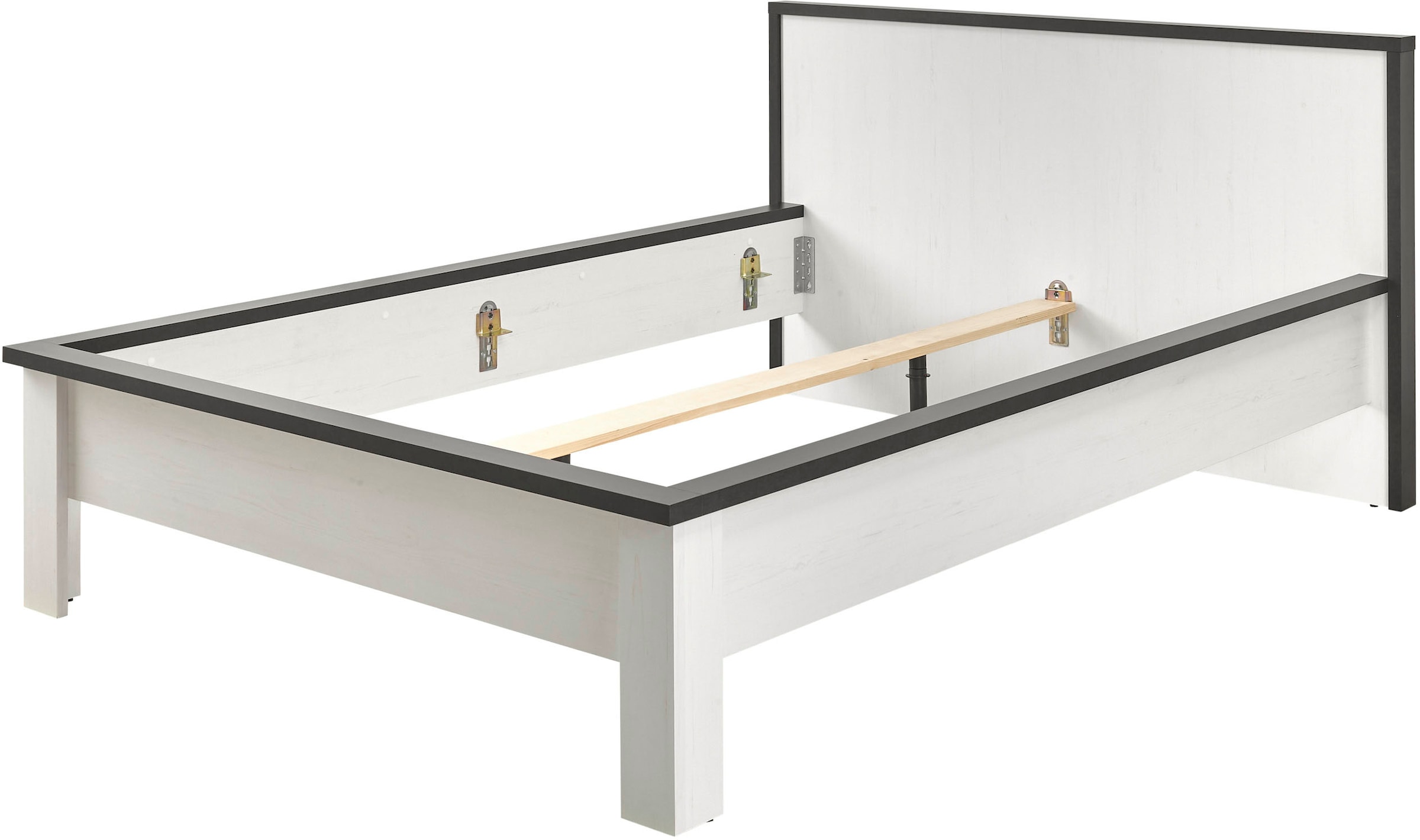 Home affaire Schlafzimmer-Set »SHERWOOD«, (4 tlg.), Liegefläche 140x200cm, Schrank 3-trg. 162cm breit