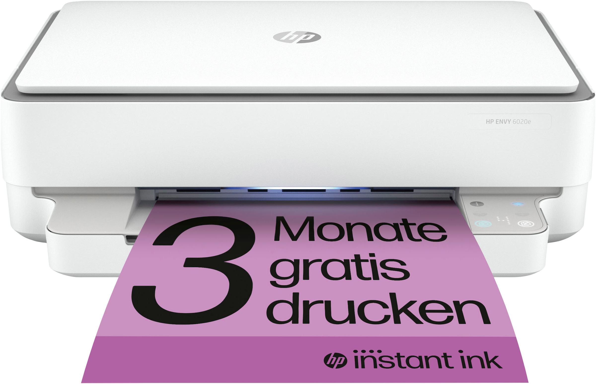 Multifunktionsdrucker »ENVY 6020e«, 3 Monate gratis Drucken mit HP Instant Ink inklusive