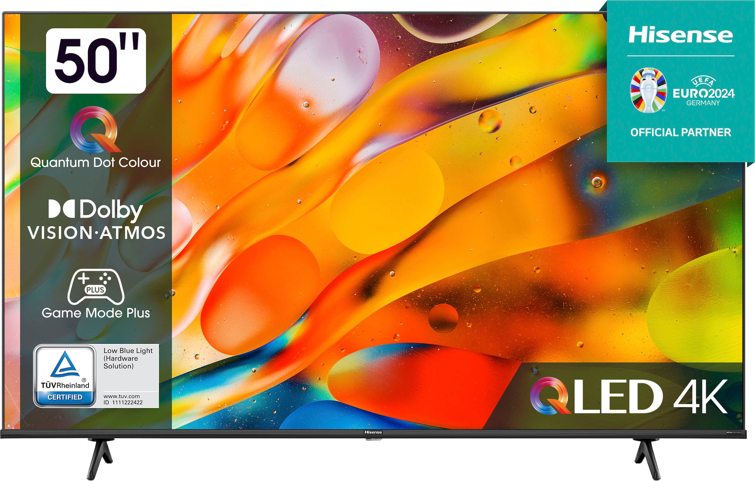 Hisense QLED-Fernseher »50E7KQ«, 126 cm/50 4K jetzt Zoll, bei OTTO Smart-TV kaufen HD, Ultra