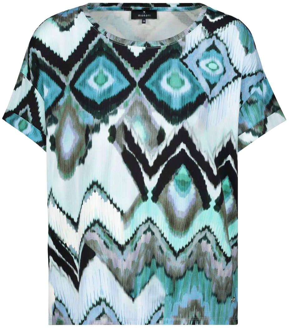 Monari Rundhalsshirt, mit Alloverprint bestellen im OTTO Online Shop