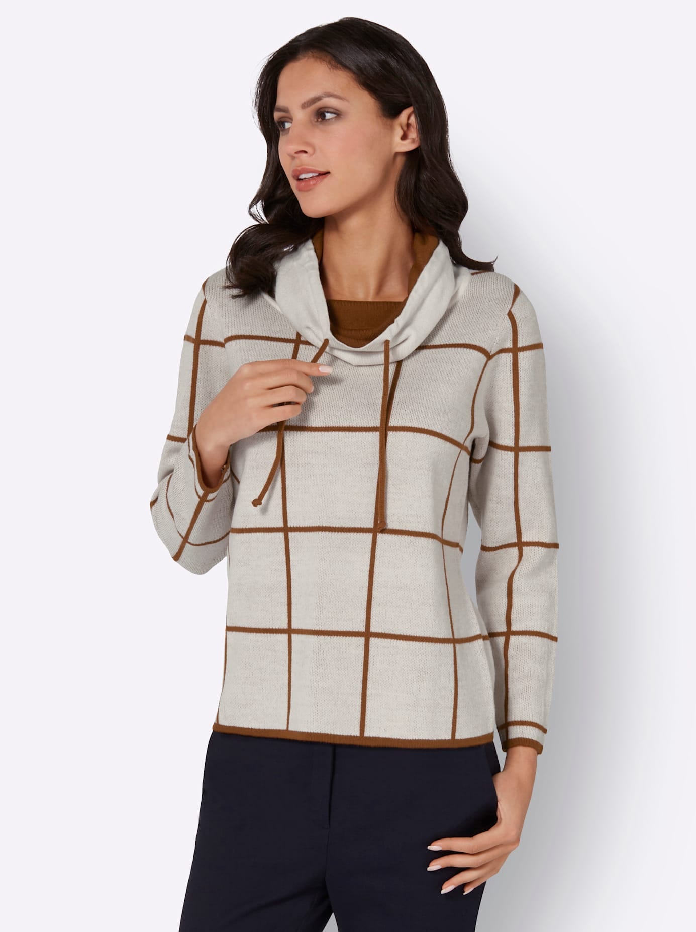 Classic Basics Jacquardpullover »Rollkragen-Pullover«