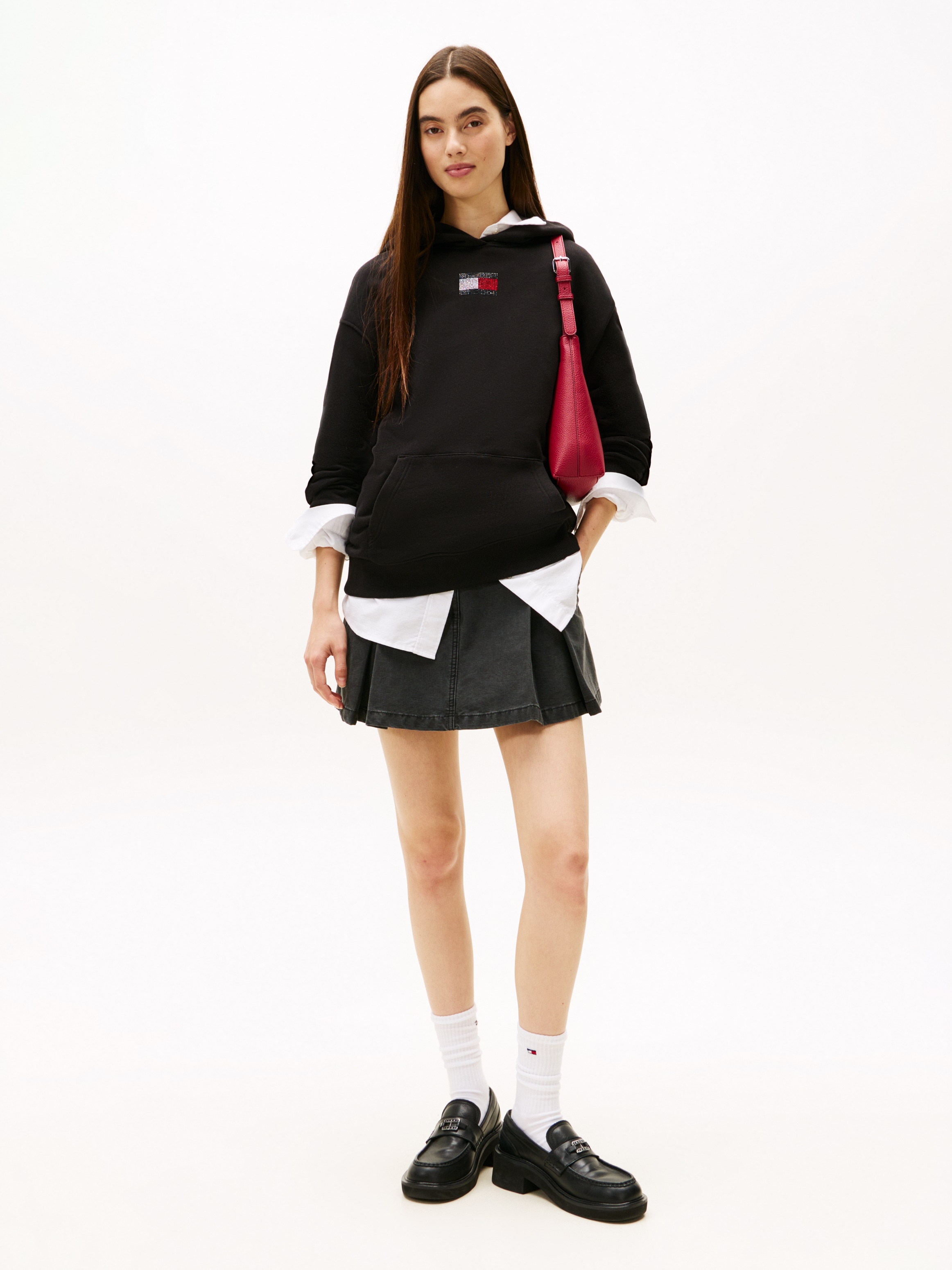 Tommy Jeans Kapuzensweatshirt »TJW RLX PARTY FLAG HOODIE EXT«
