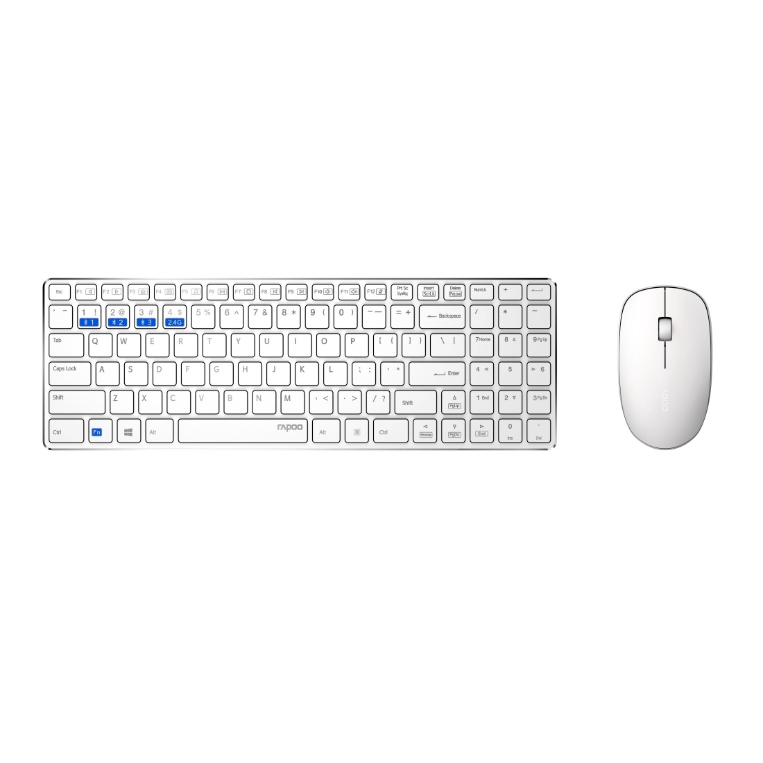 Tastatur- und Maus-Set »9300M kabelloses Tastatur-Maus-Set, Bluetooth, 2.4 GHz, 1300 DPI«