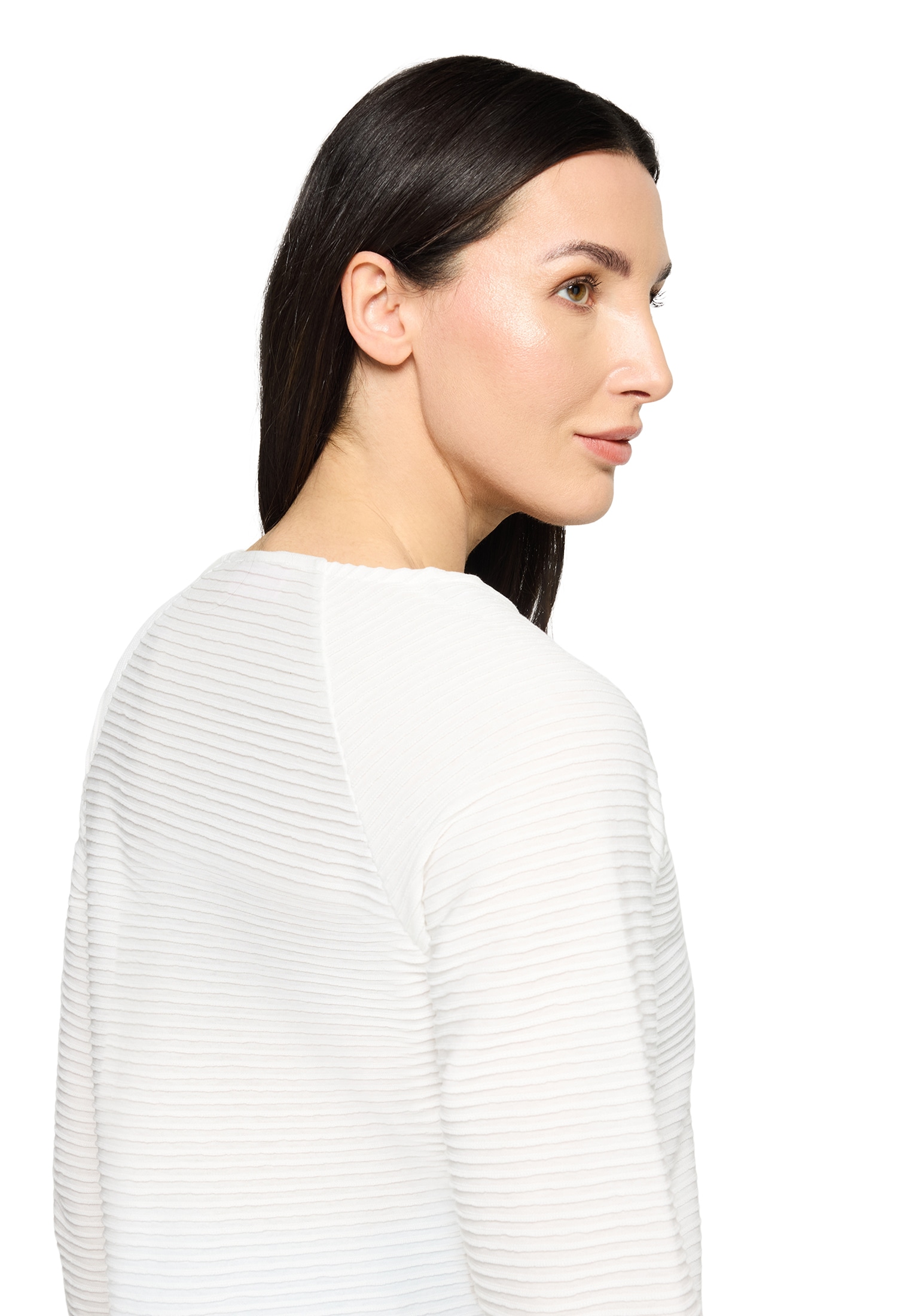 Betty Barclay Rundhalsshirt »Casual-Shirt mit Rippenstruktur«