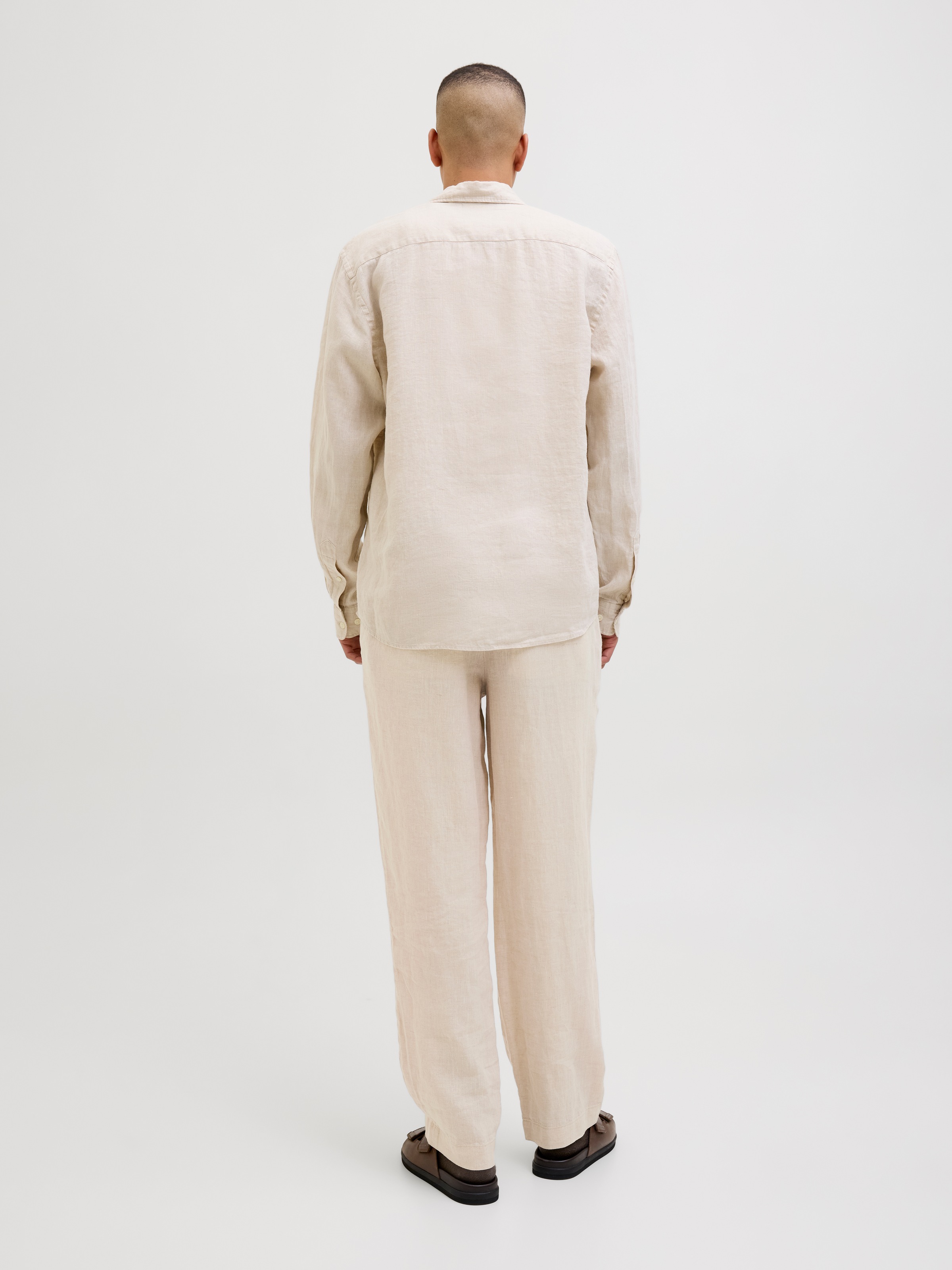 Jack & Jones Chinohose »JPSTKARL LAWRENCE LINEN CHINO SN«