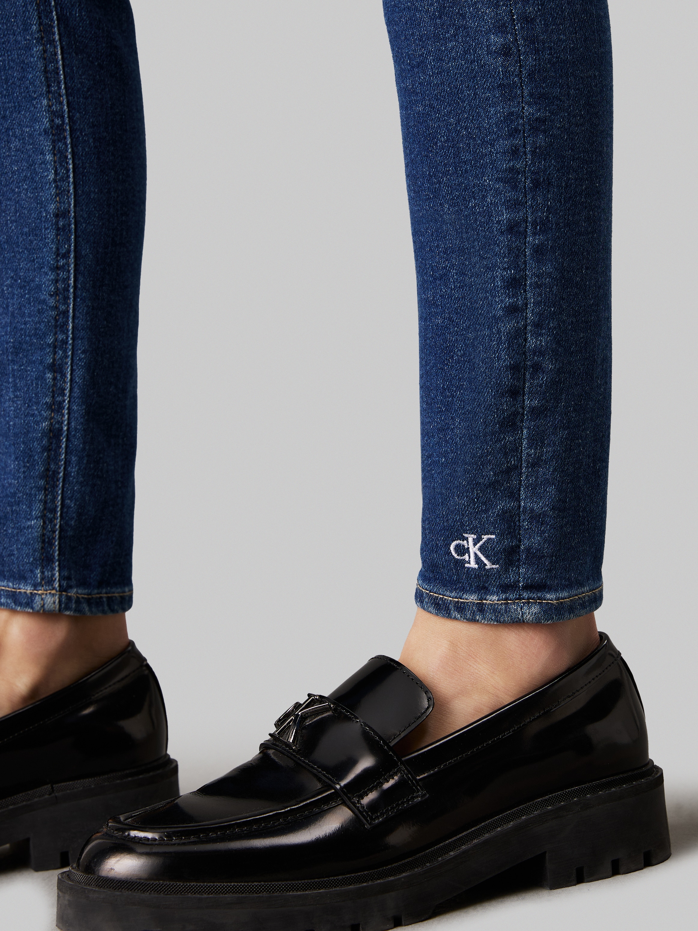 Calvin Klein Jeans Skinny-fit-Jeans »HIGH RISE SUPER SKINNY ANKLE«, im 5-Pocket-Style