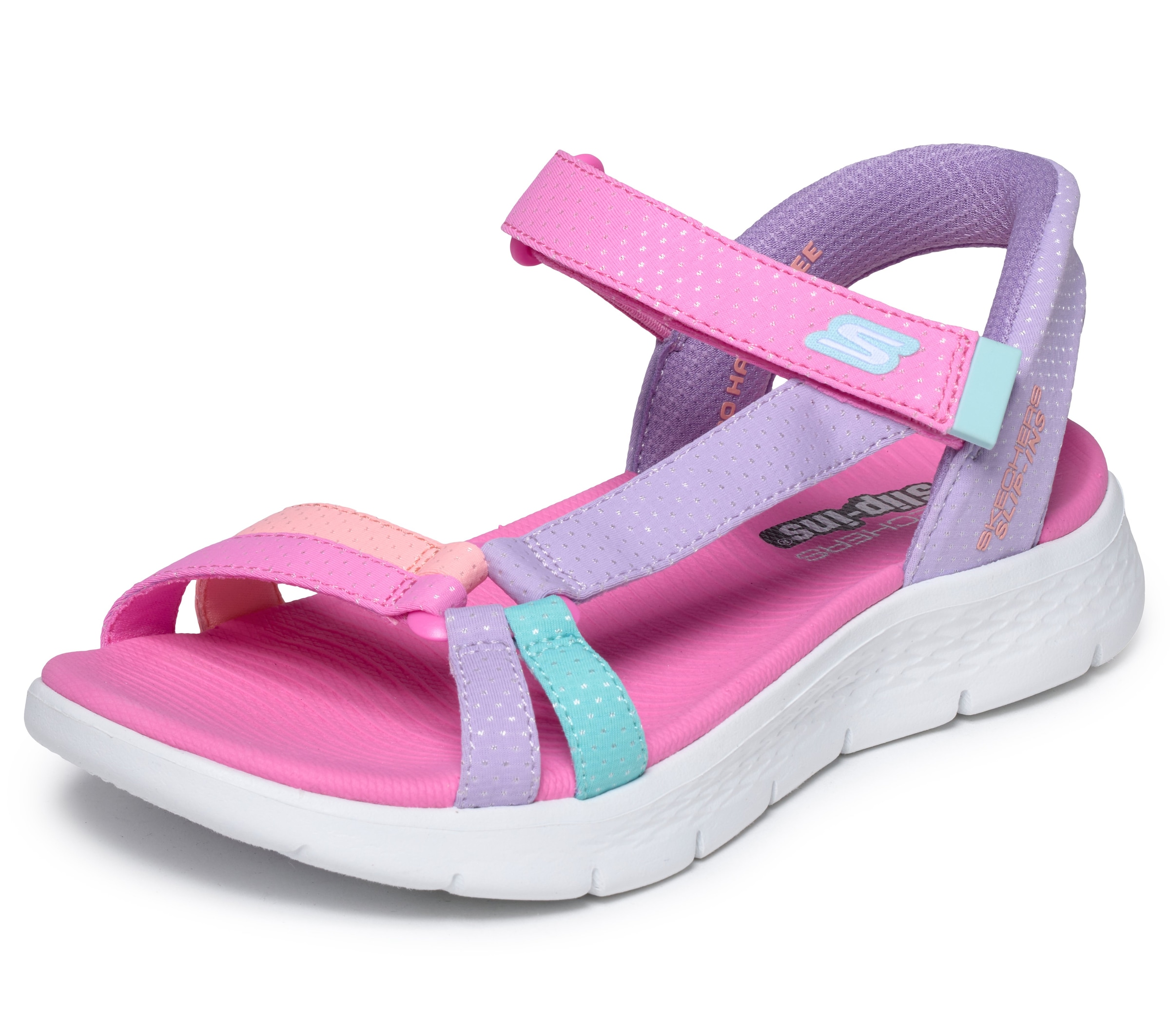 Skechers Sandale »GO WALK FLEX SANDAL«  Sommerschuh mit Klettverschluss, Größenschablone zum Download