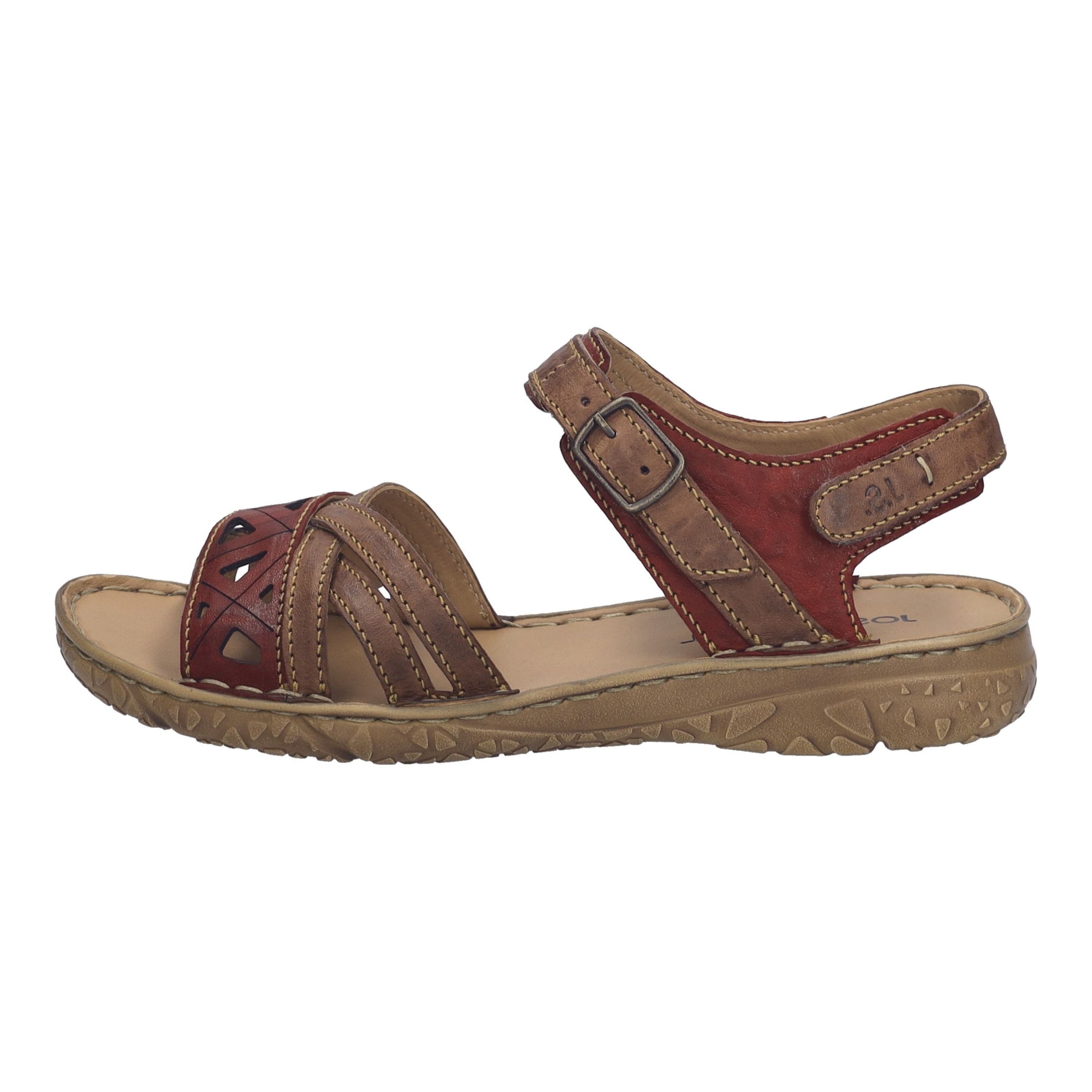 Josef Seibel Sandale »Ivy 08, rot-kombi«