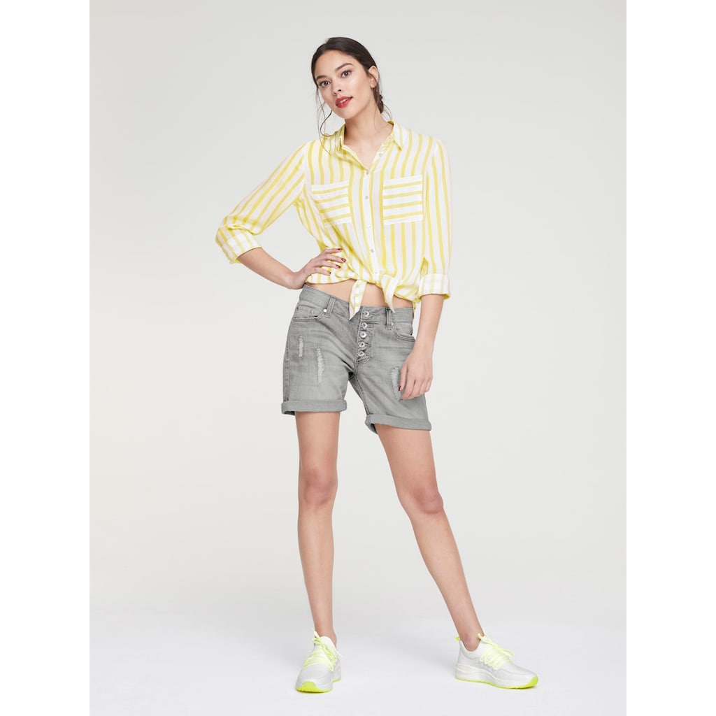 LINEA TESINI by heine Jeansshorts, (1 tlg.)