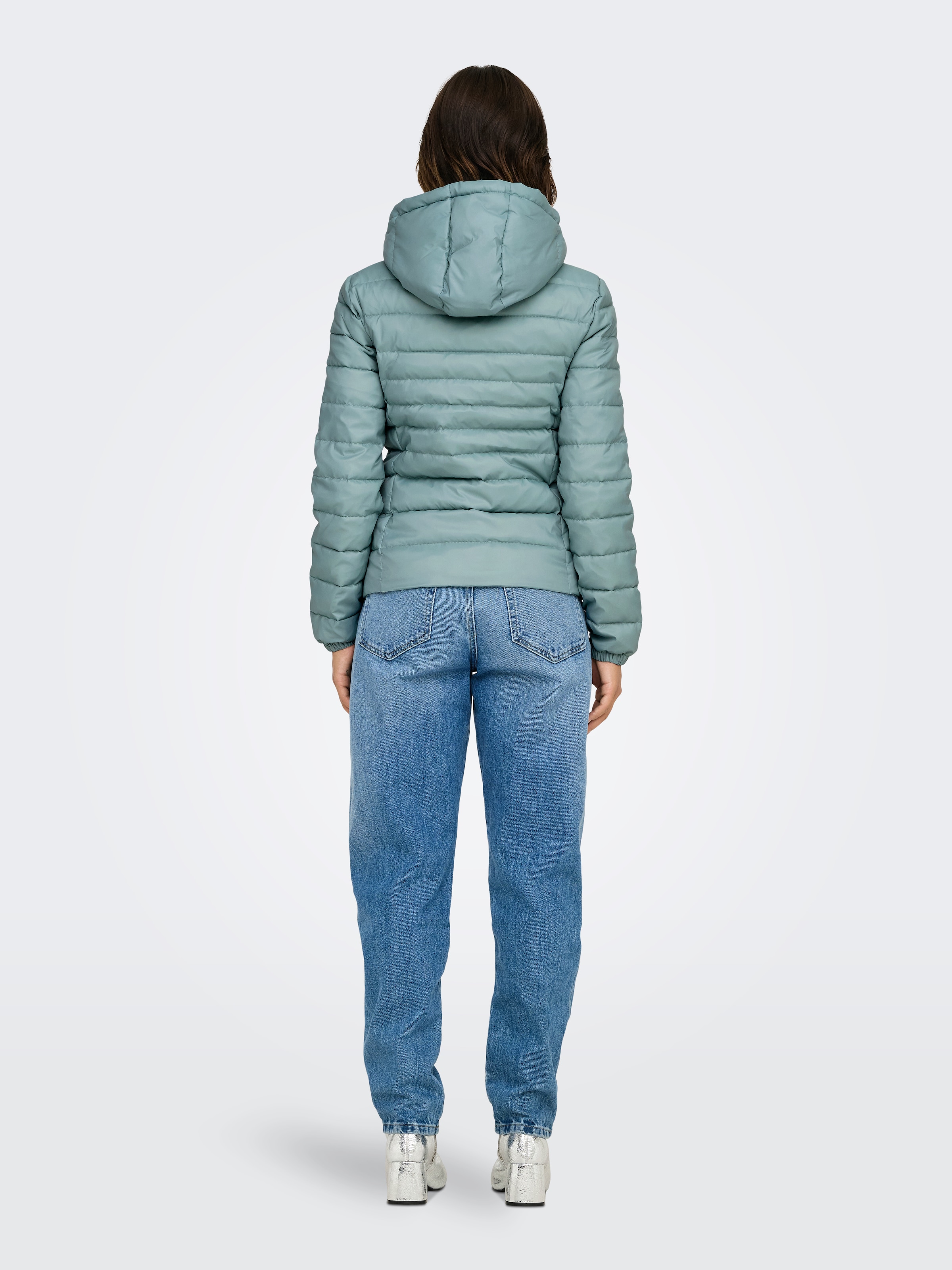 ONLY Steppjacke »ONLTAHOE HOOD JACKET OTW NOOS«, mit Kapuze, in modisch kurzer Form