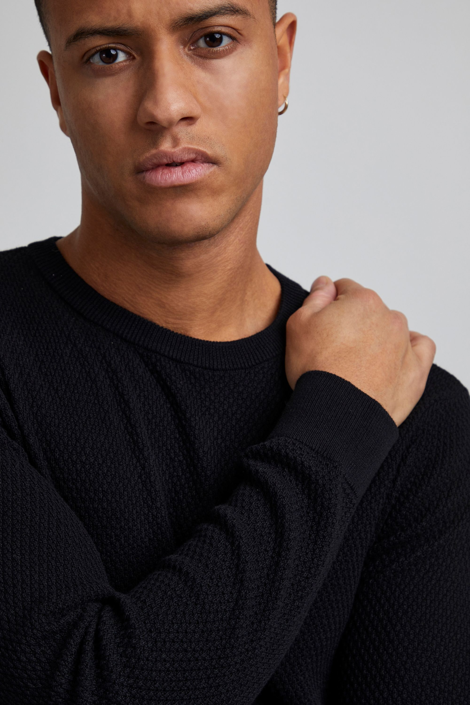 Casual Friday Rundhalspullover »Strickrundhalspullov CFKarlo«