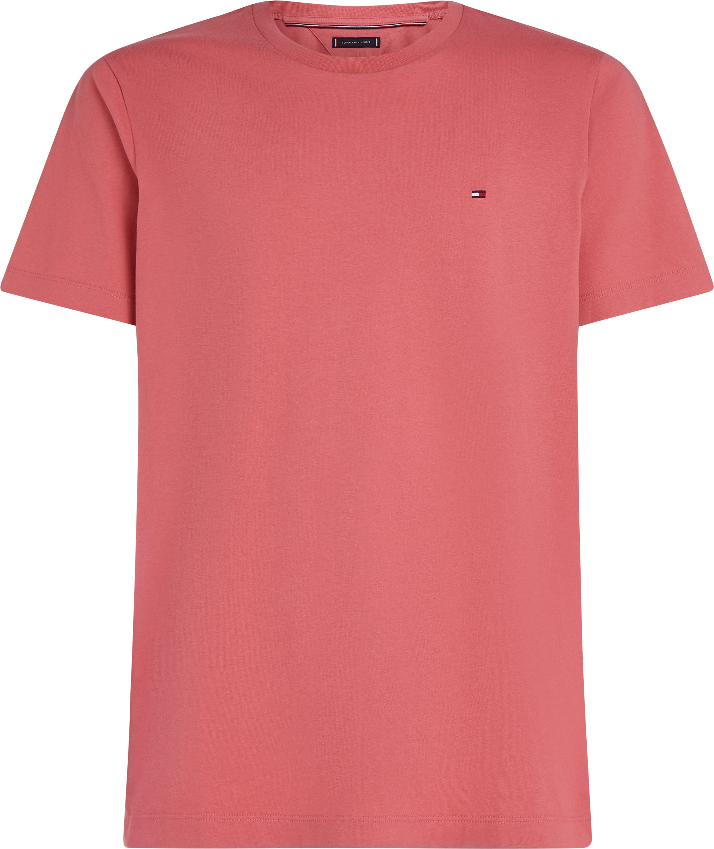 Tommy Hilfiger T-Shirt »ESSENTIAL REG FIT SOLID TEE«, mit Rundhalsausschnitt