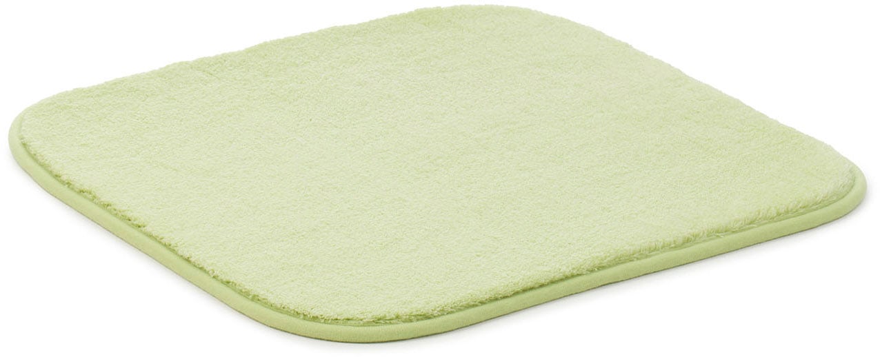 Gözze Badematte »Rio Premium« Höhe 18 mm rutschhemmend beschichtet fußbodenheizungsgeeignet | schnell trocknend Badteppich, Uni Farben, waschbar, rechteckig & rund erhältlich