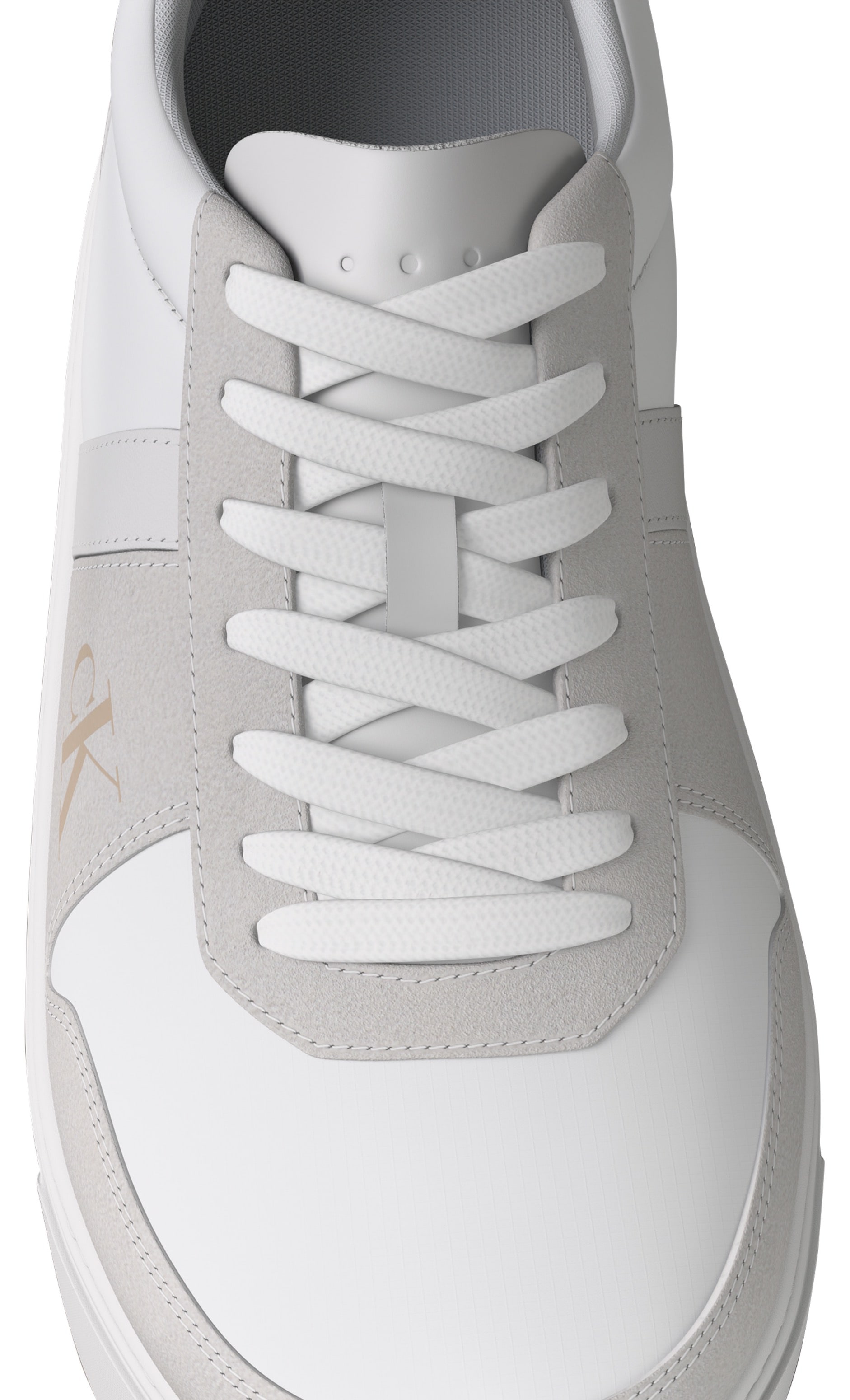 Calvin Klein Jeans Sneaker »CLASSIC CUPS LACE MIX EMB TONGUE«  Freizeitschuh, Halbschuh, Schnürschuh mit CK-Label