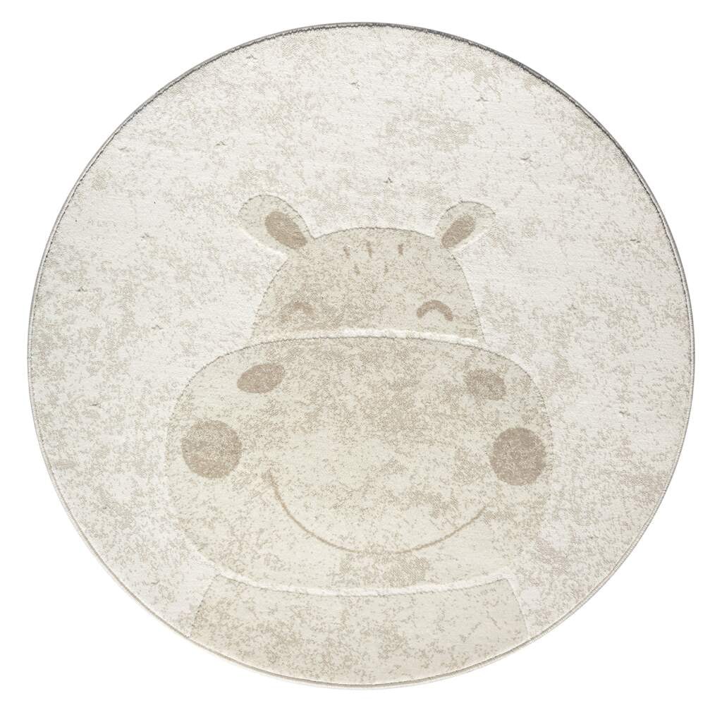 Carpet City Kinderteppich »MARA703« rund 11 mm Höhe Kinderzimmer, Kurzflor,robust,Tiere,  Spielzimmer