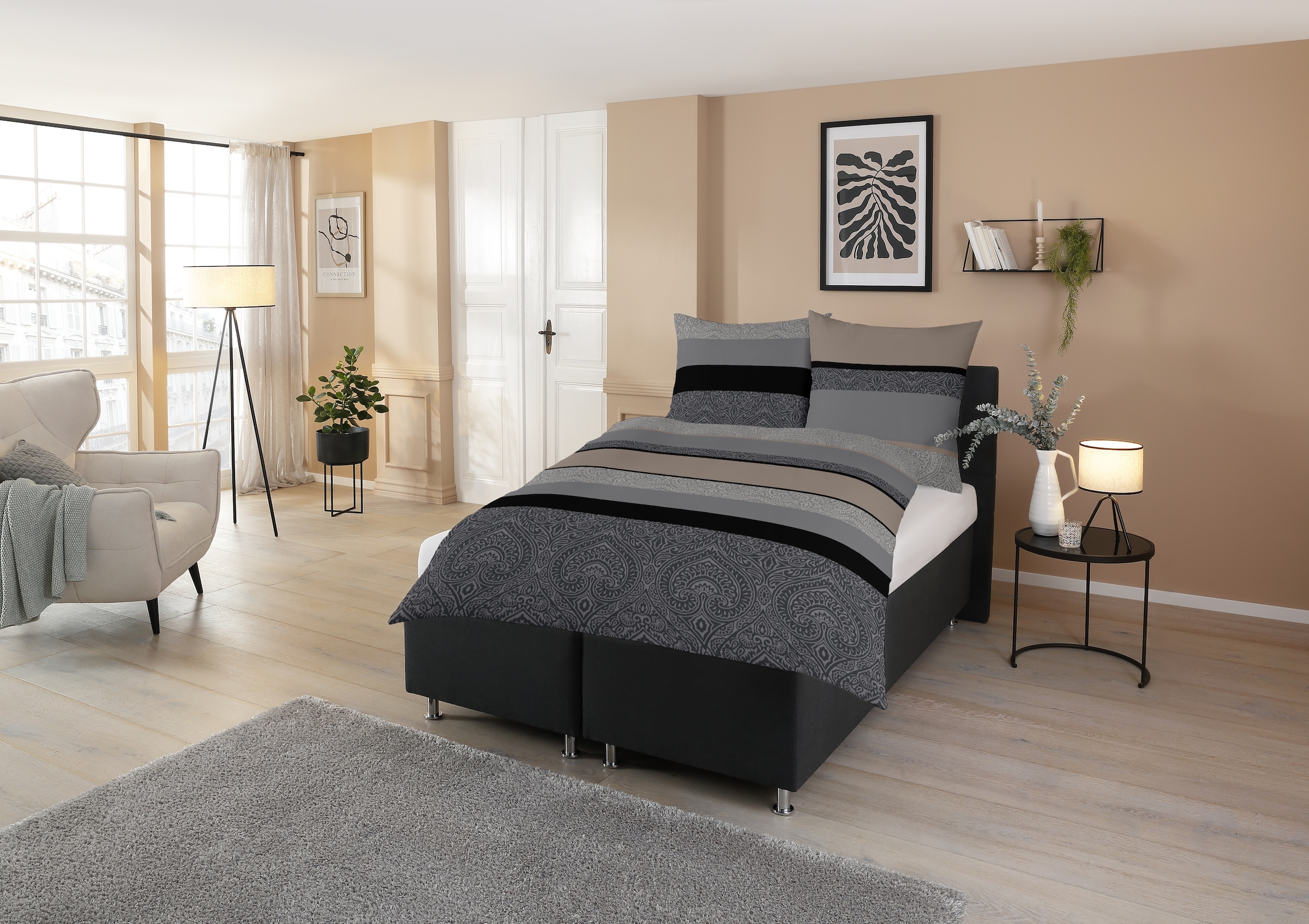 CASATEX Bettwäsche »Dami«, moderne, elegante Bettwäsche