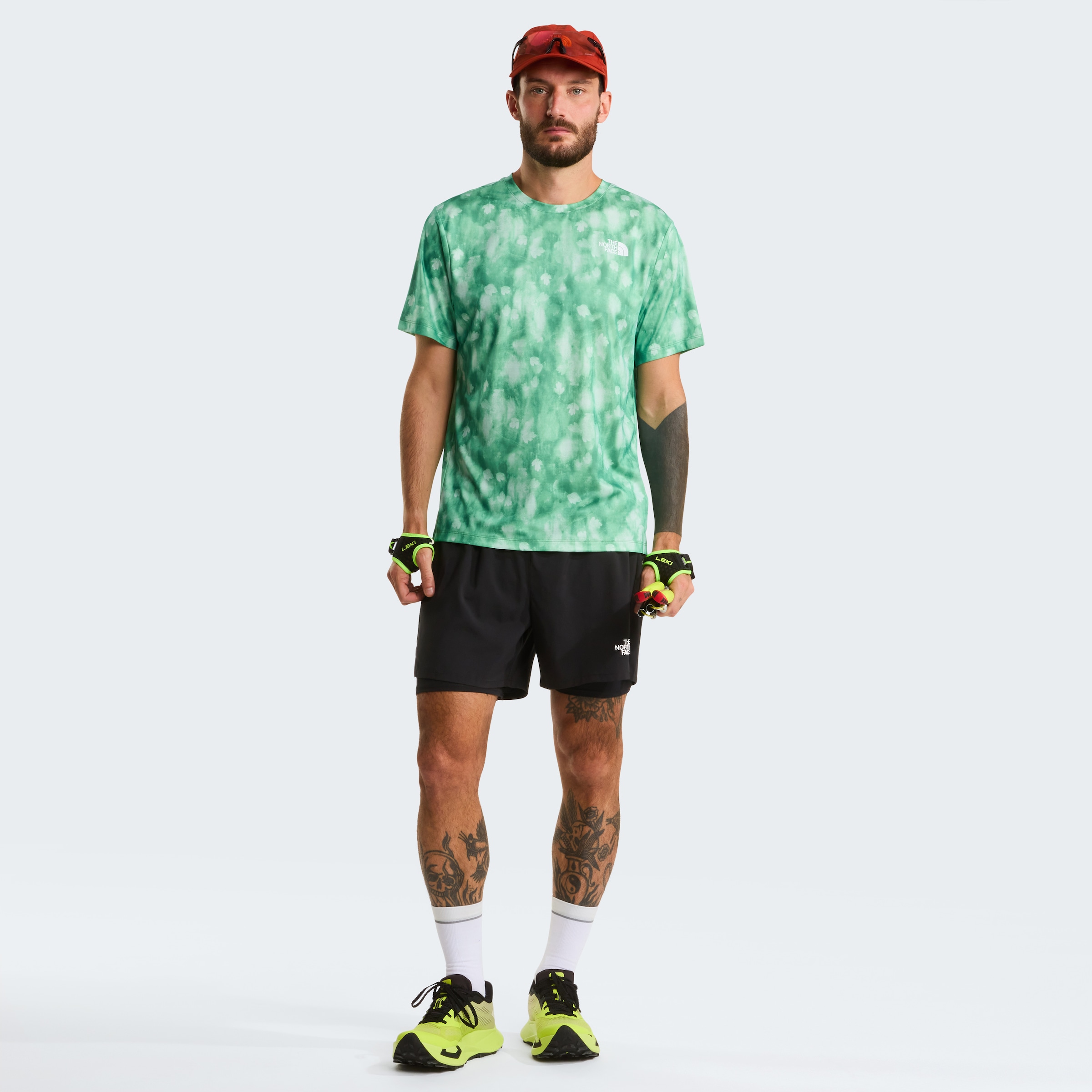 The North Face Trainingsshorts »M LIGHTBRIGHT 2IN1 SHORT 5IN«  aus Polyester, mit FlashDry™-Technologie, enge Passform