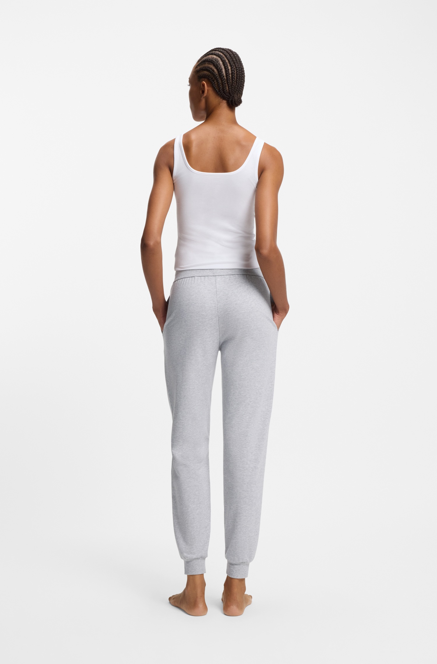 HUGO Underwear Jogginghose  elastischer Bund mit Tunnelzug, gerade Passform, Eingrifftaschen