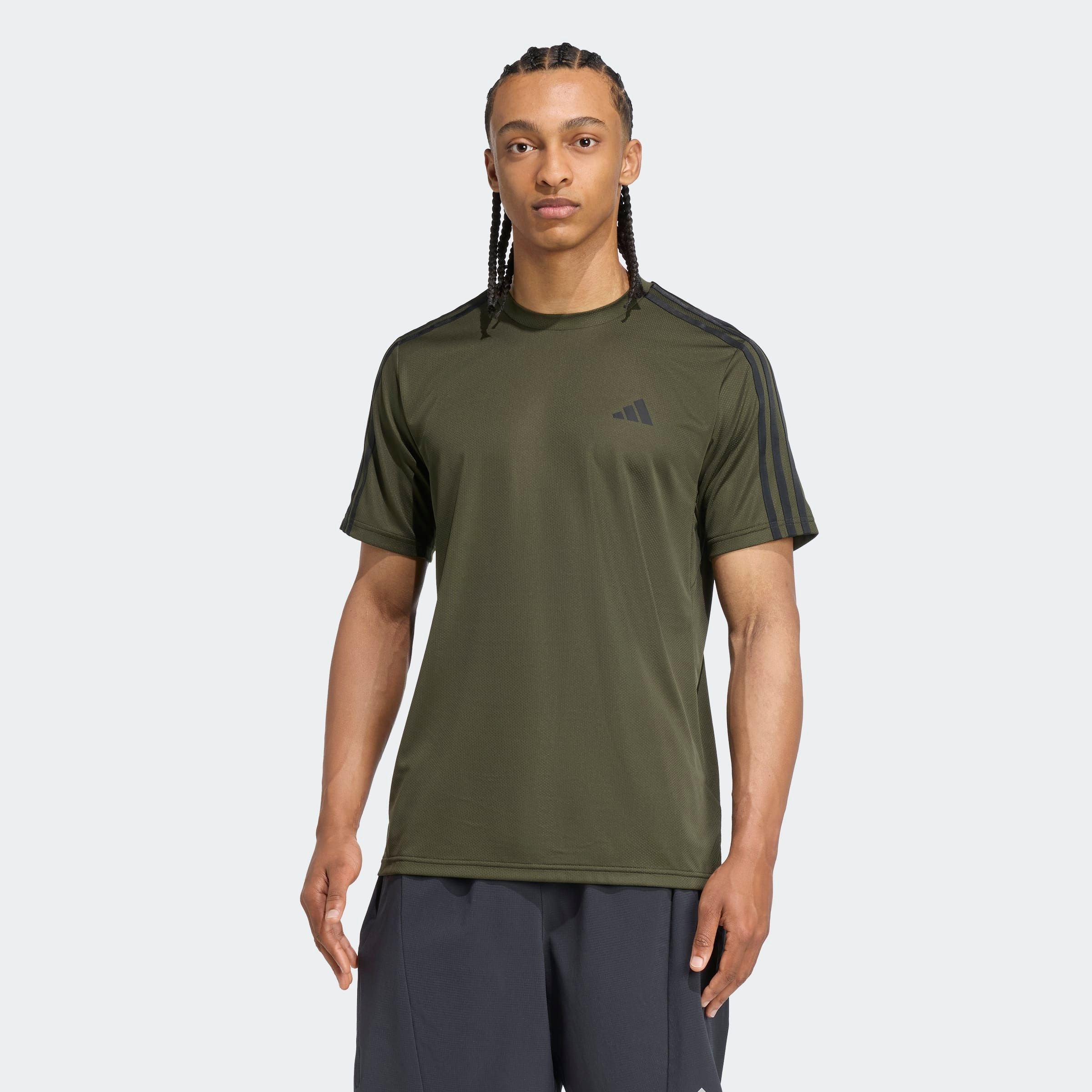 Adidas Performance Herren T-Shirt »TR-ES BASE 3S T«, Größe XXL