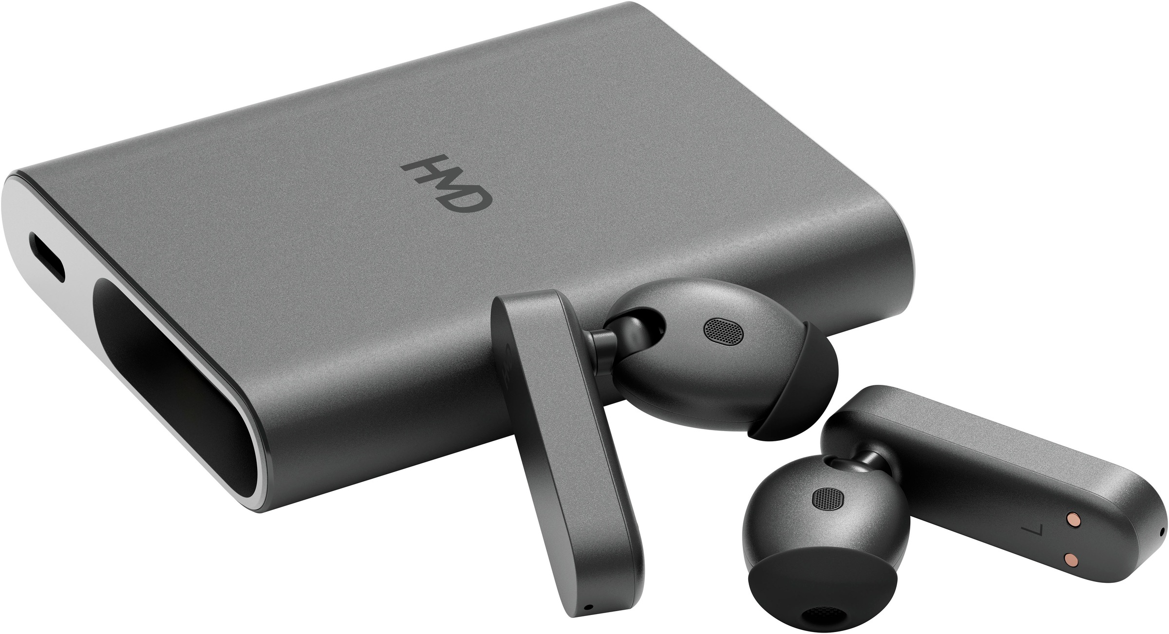 HMD wireless In-Ear-Kopfhörer »Amped Buds«, Bluetooth, Active Noise Cancelling (ANC)-Rauschunterdrückung-True Wireless