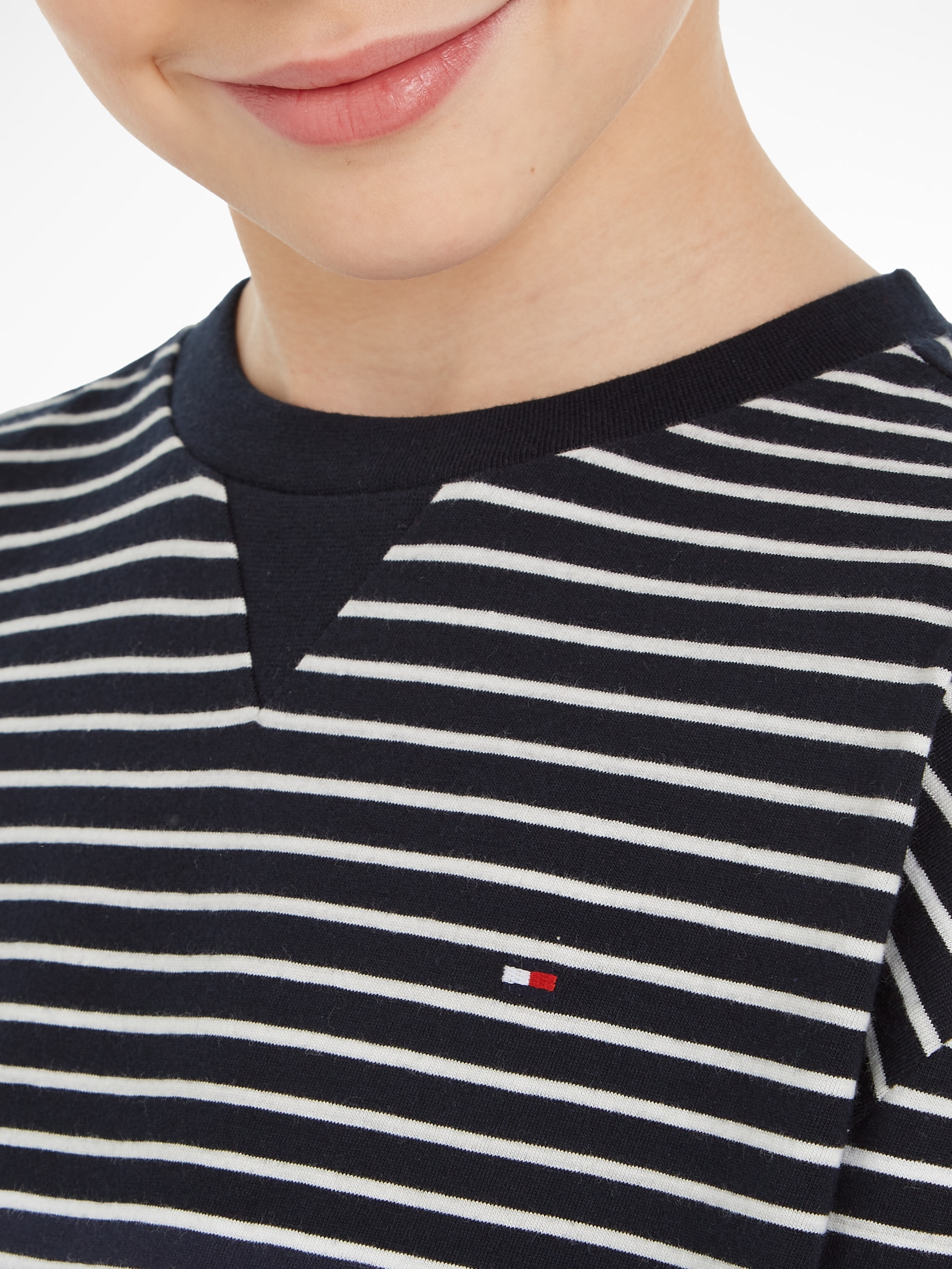 Tommy Hilfiger Langarmshirt »ESSENTIAL STRIPES TEE L/S«