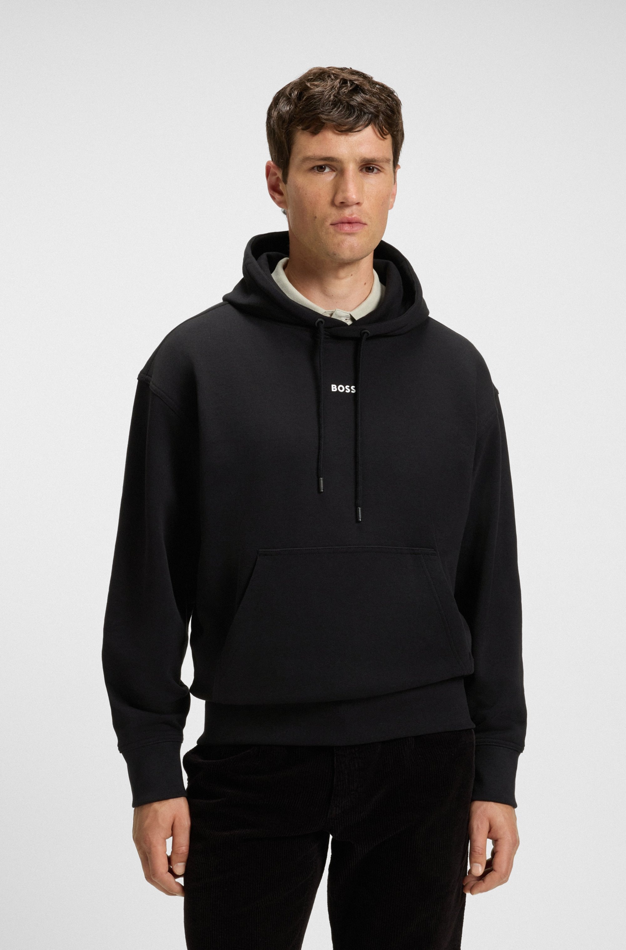 BOSS ORANGE Kapuzensweatshirt »WeSmallhood«, mit Kängurutasche