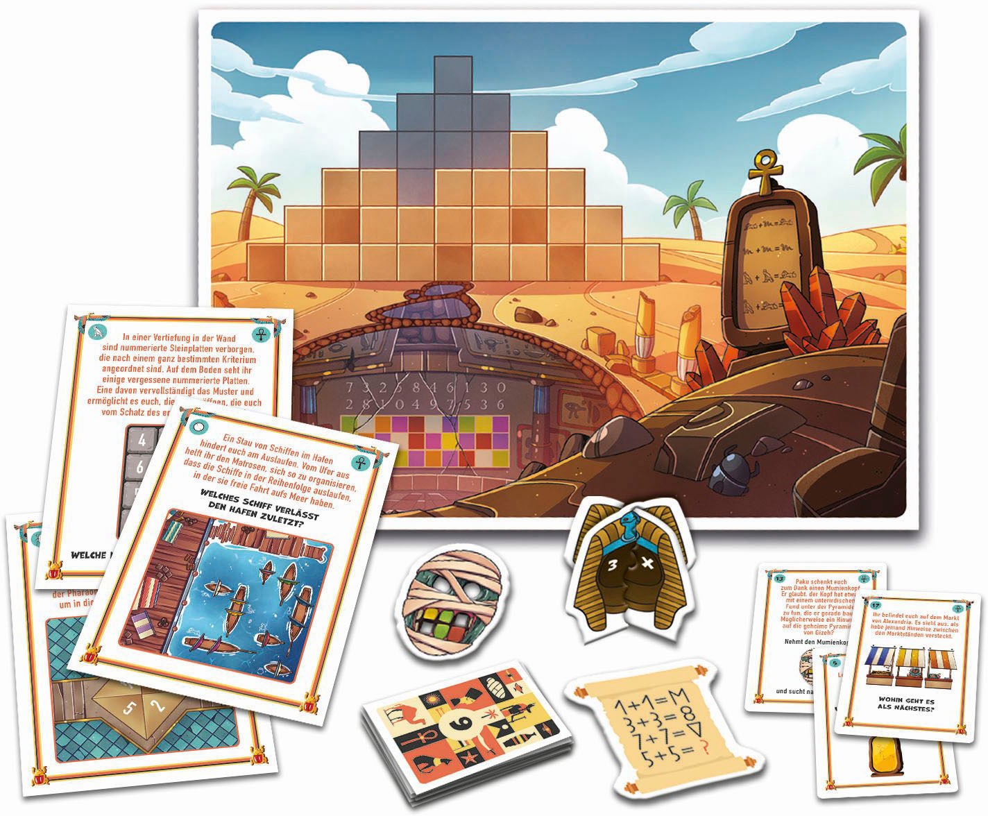 Clementoni® Spiel »Galileo, Escape Game Schatzsuche im Alten Ägypten«, Made in Europe