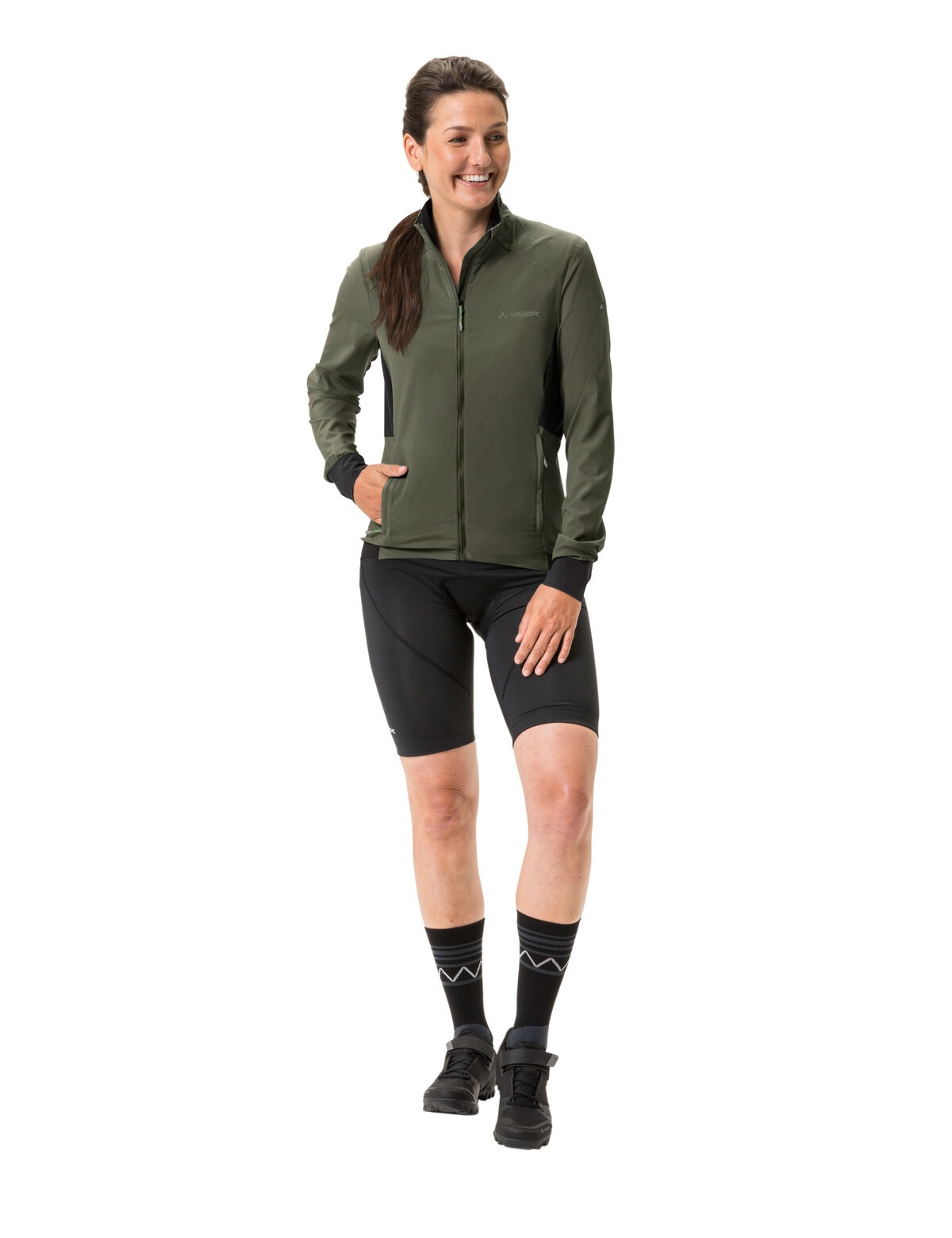 VAUDE Fahrradjacke besonders geringes Gewicht, kleines Packmaß, winddicht, atmungsaktiv