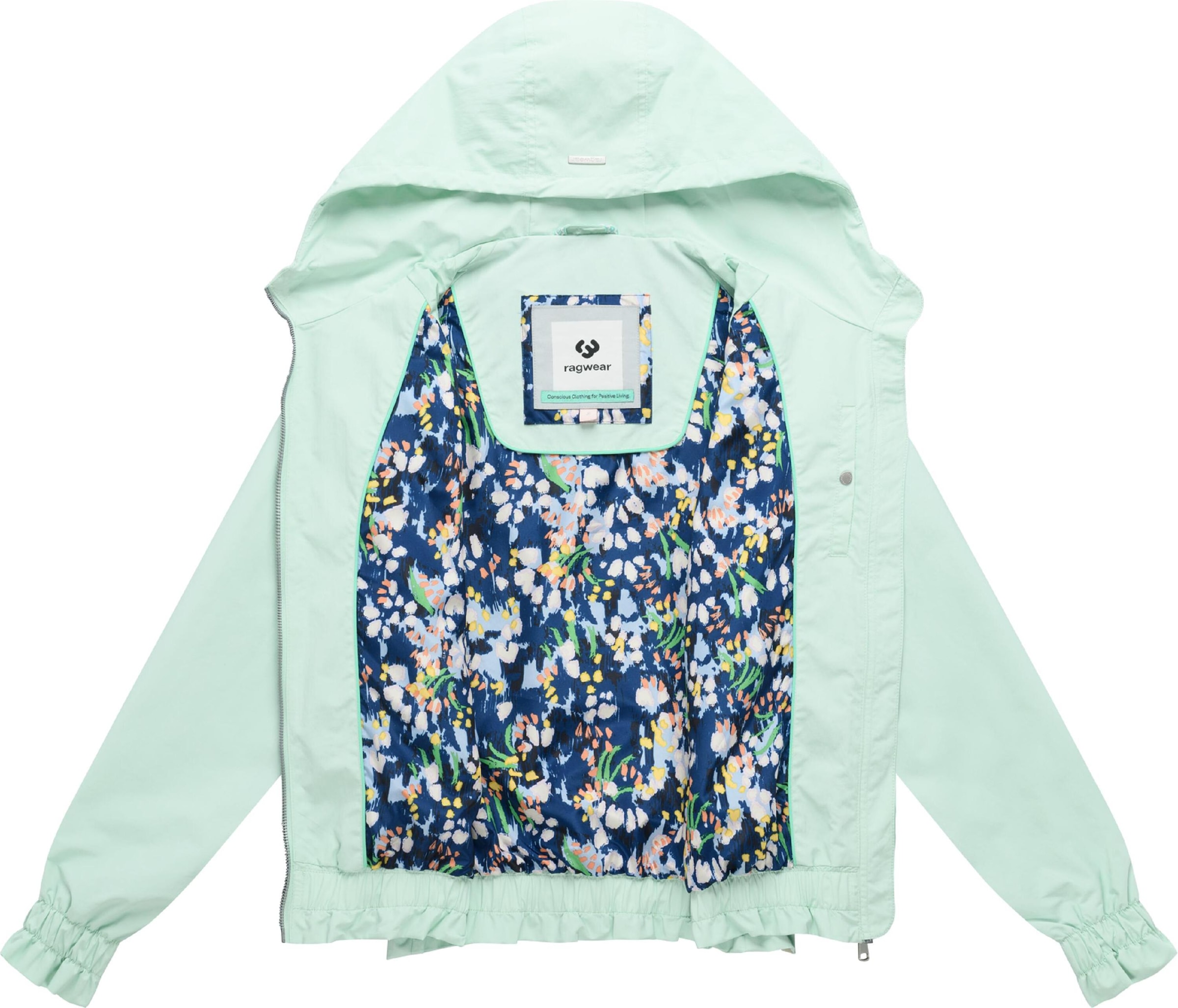 Ragwear Anorak »Anorak Kissi« mit Kapuze Wasserdichte Übergangsjacke mit Kapuze