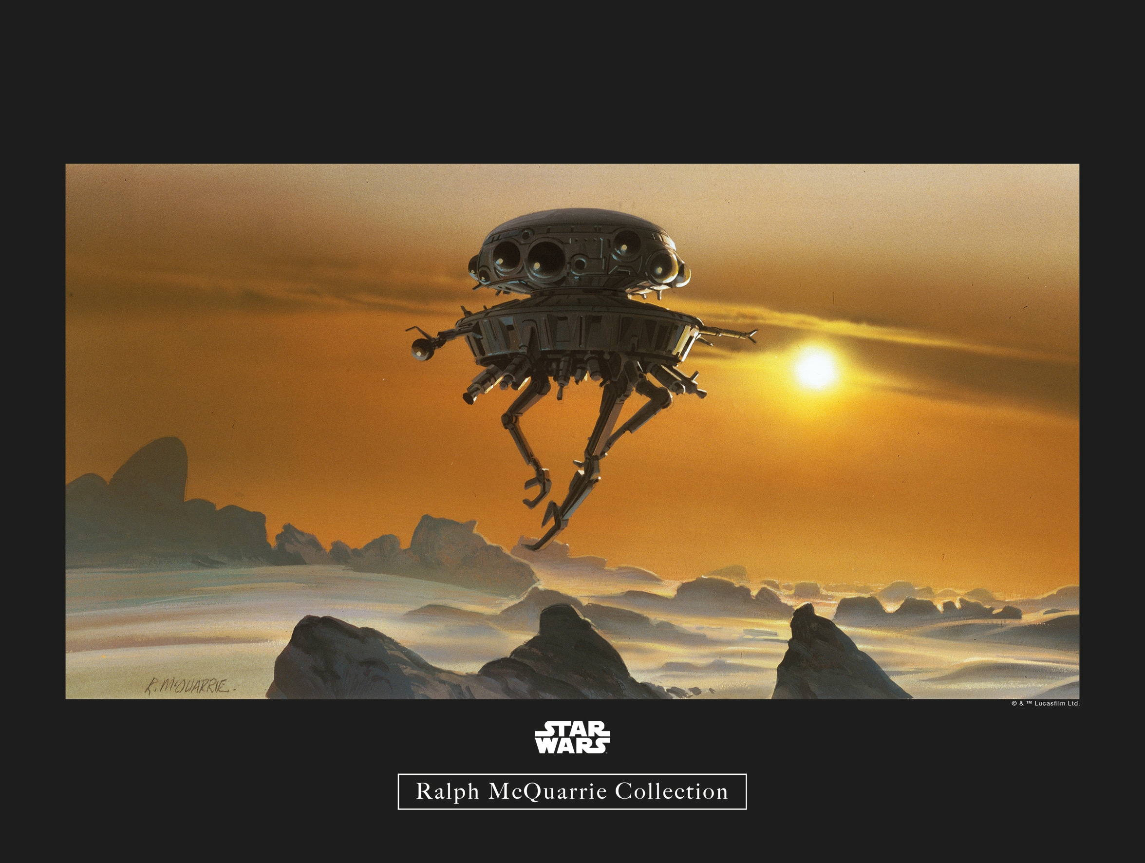 Poster »Star Wars Classic RMQ Hoth Probe Droid«, Star Wars, (1 St.), Kinderzimmer,...