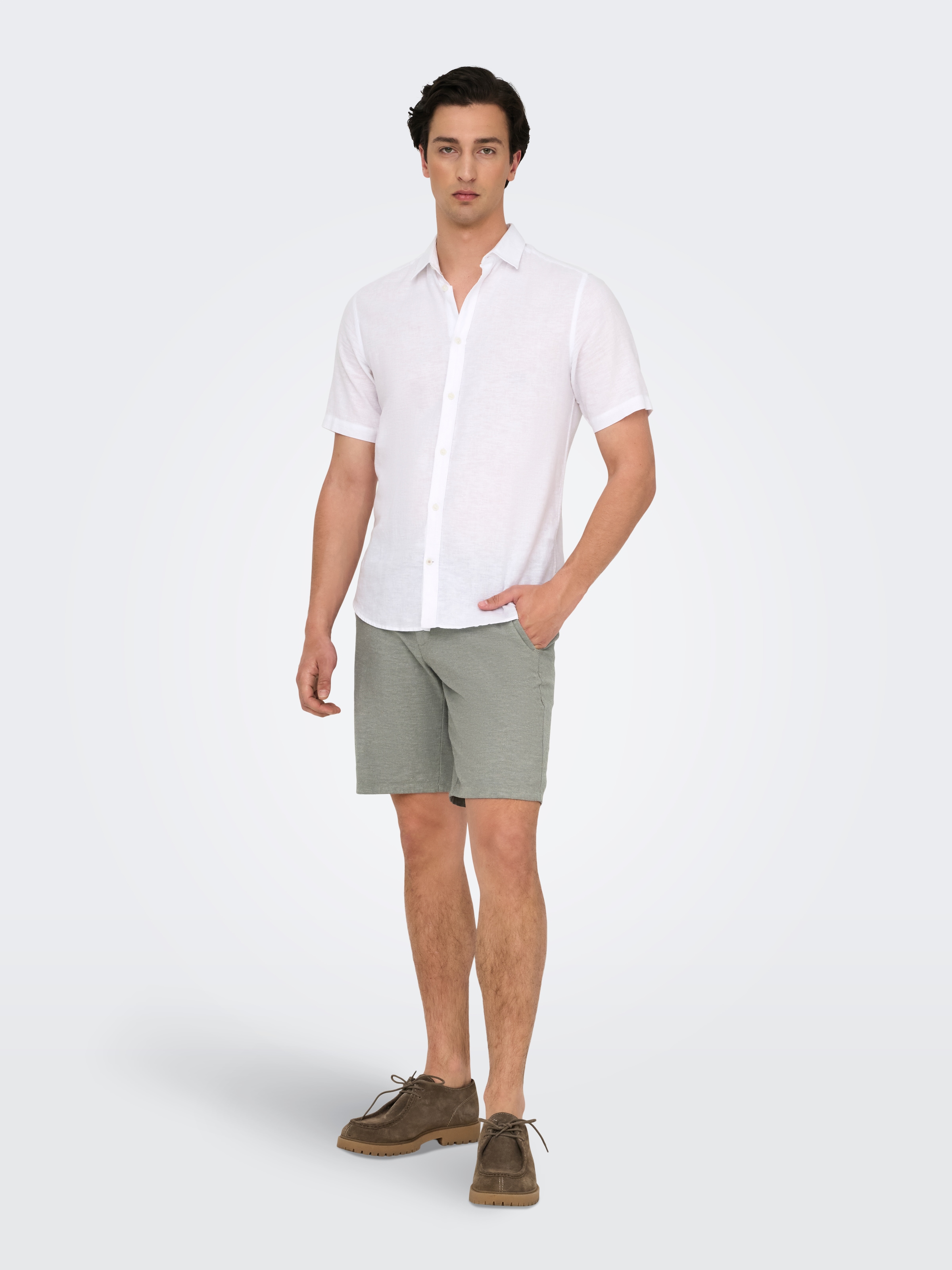 ONLY & SONS Chinoshorts »ONSMARK 0011 COTTON LINEN SHORTS NOOS«