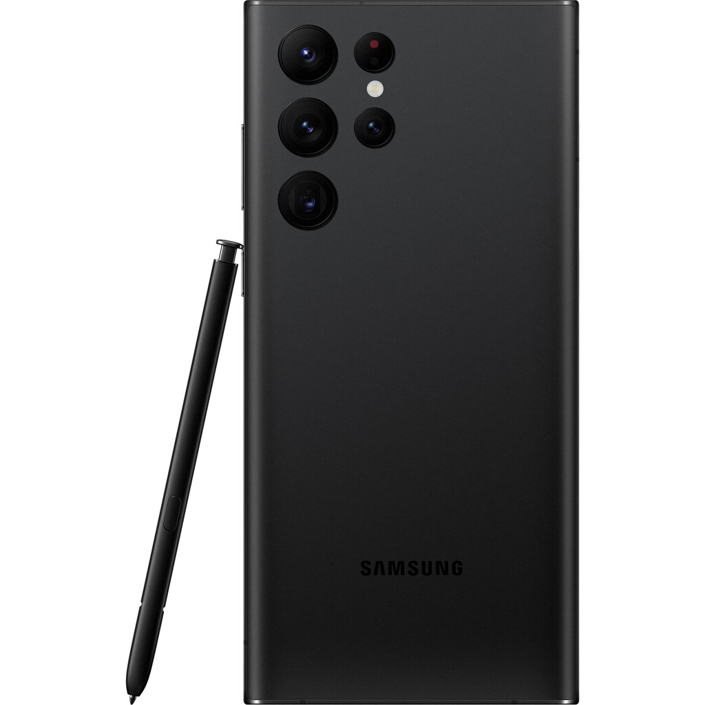 Samsung Smartphone »Galaxy S22 Ultra«, Phantom Black, 17,3 cm/6,8 Zoll, 512 GB Speicherplatz, 108 MP Kamera