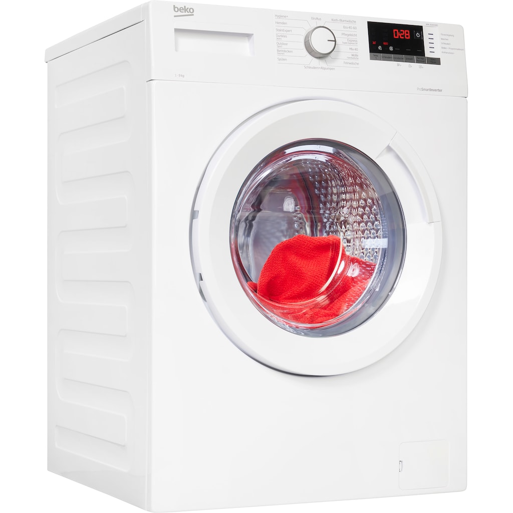 BEKO Waschmaschine »WML91433NP1«, WML91433NP1, 9 kg, 1400 U/min