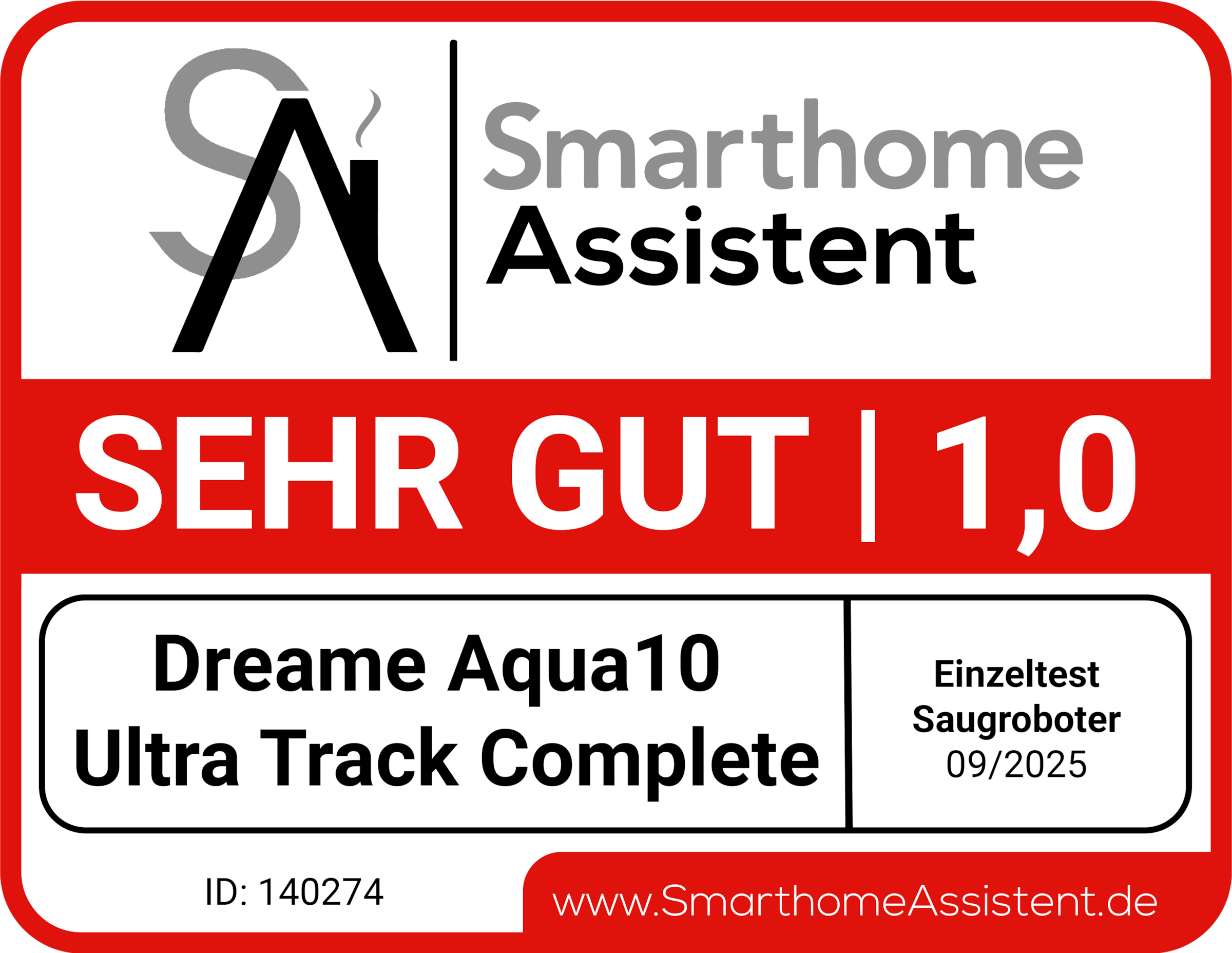 Dreame Saugroboter »mit Wischfunktion Aqua10 Ultra Track Complete White«, Warmwasser-Wischsystem, überwindet Hindernisse, 25.000 Pa Saugkraft