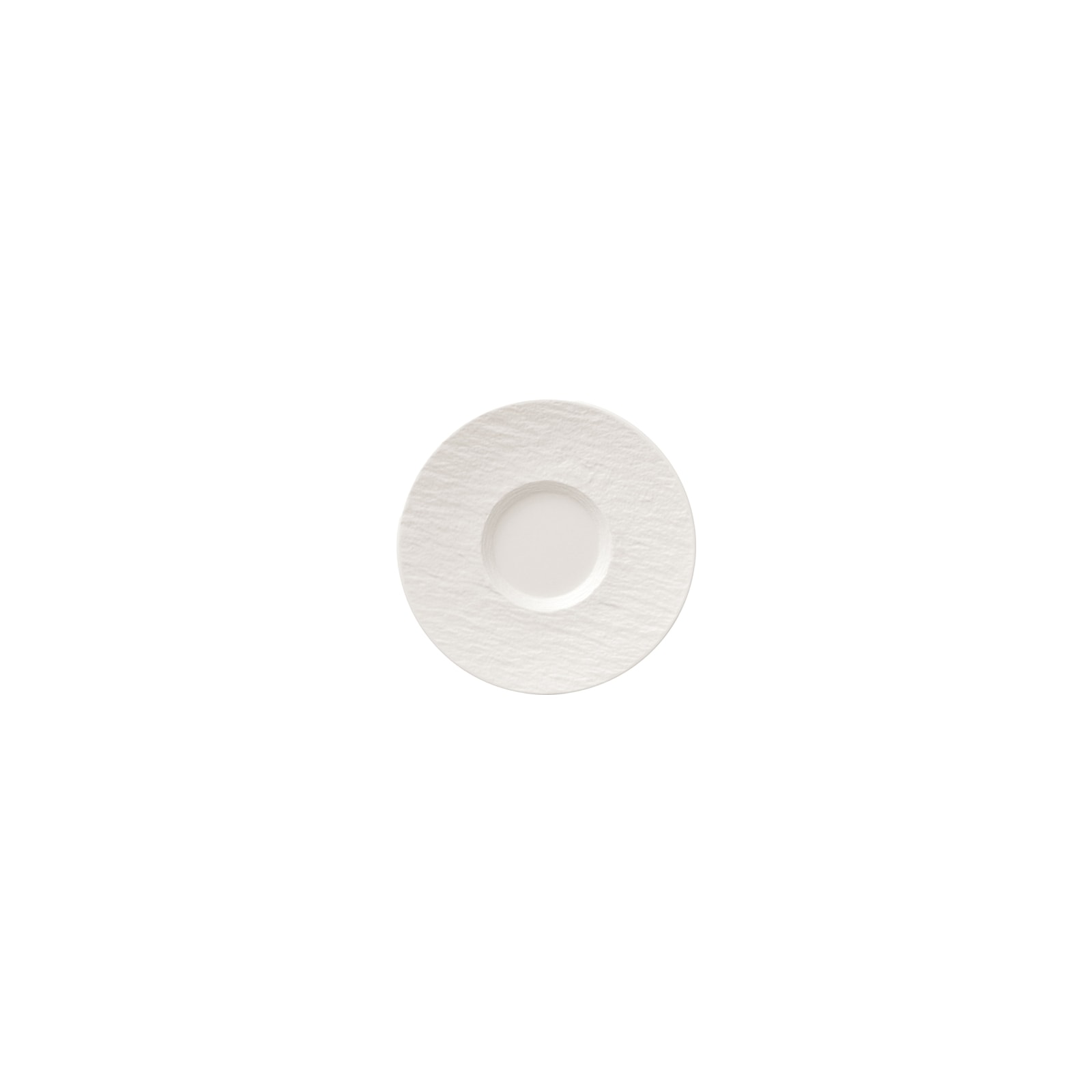 Villeroy & Boch Untertasse »Kaffeeuntertasse Manufacture Rock Ø 15,4 cm 6er Set weiß«