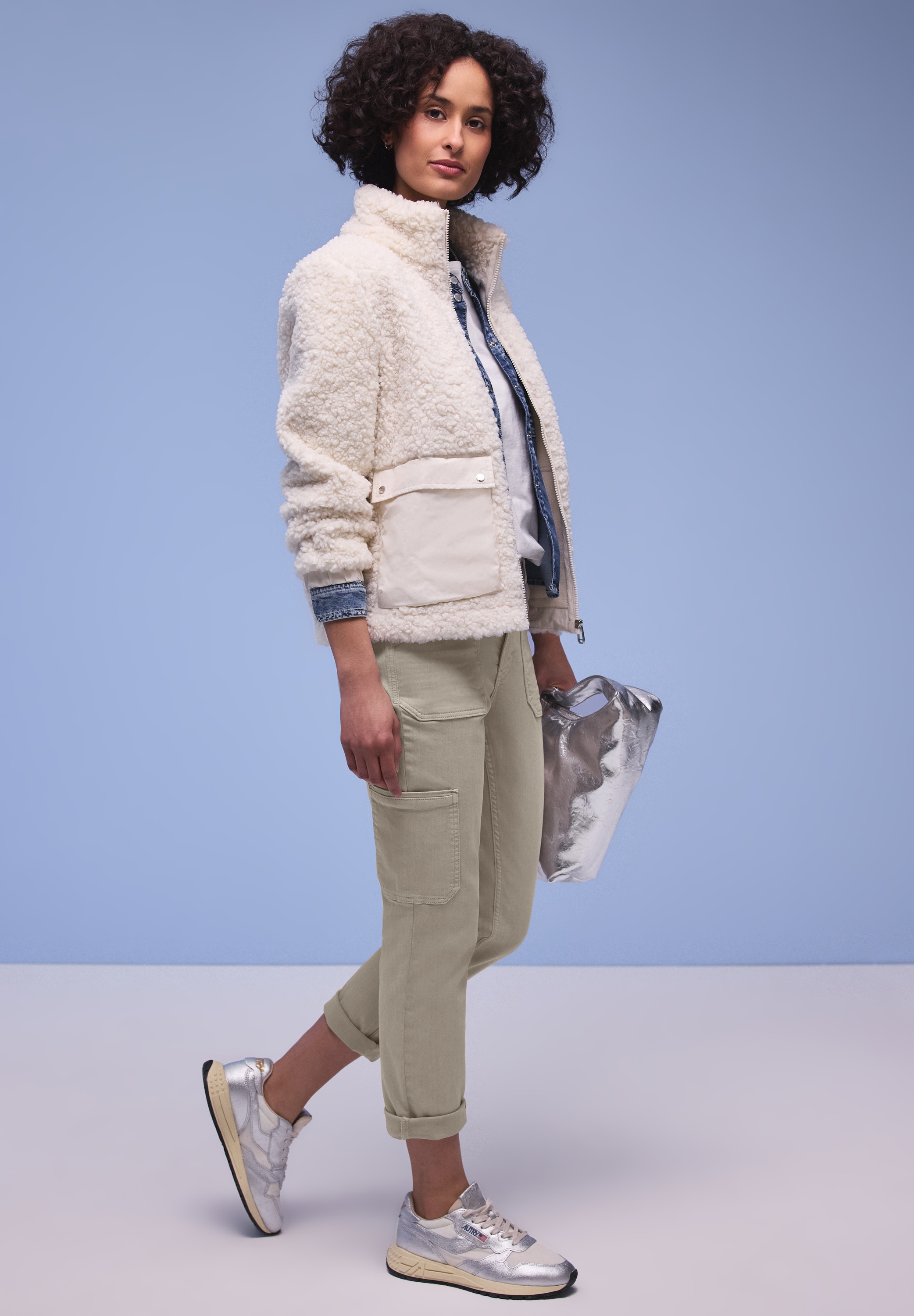 STREET ONE Cargojeans »Style Charlie« mit Slim Legs und Stretch