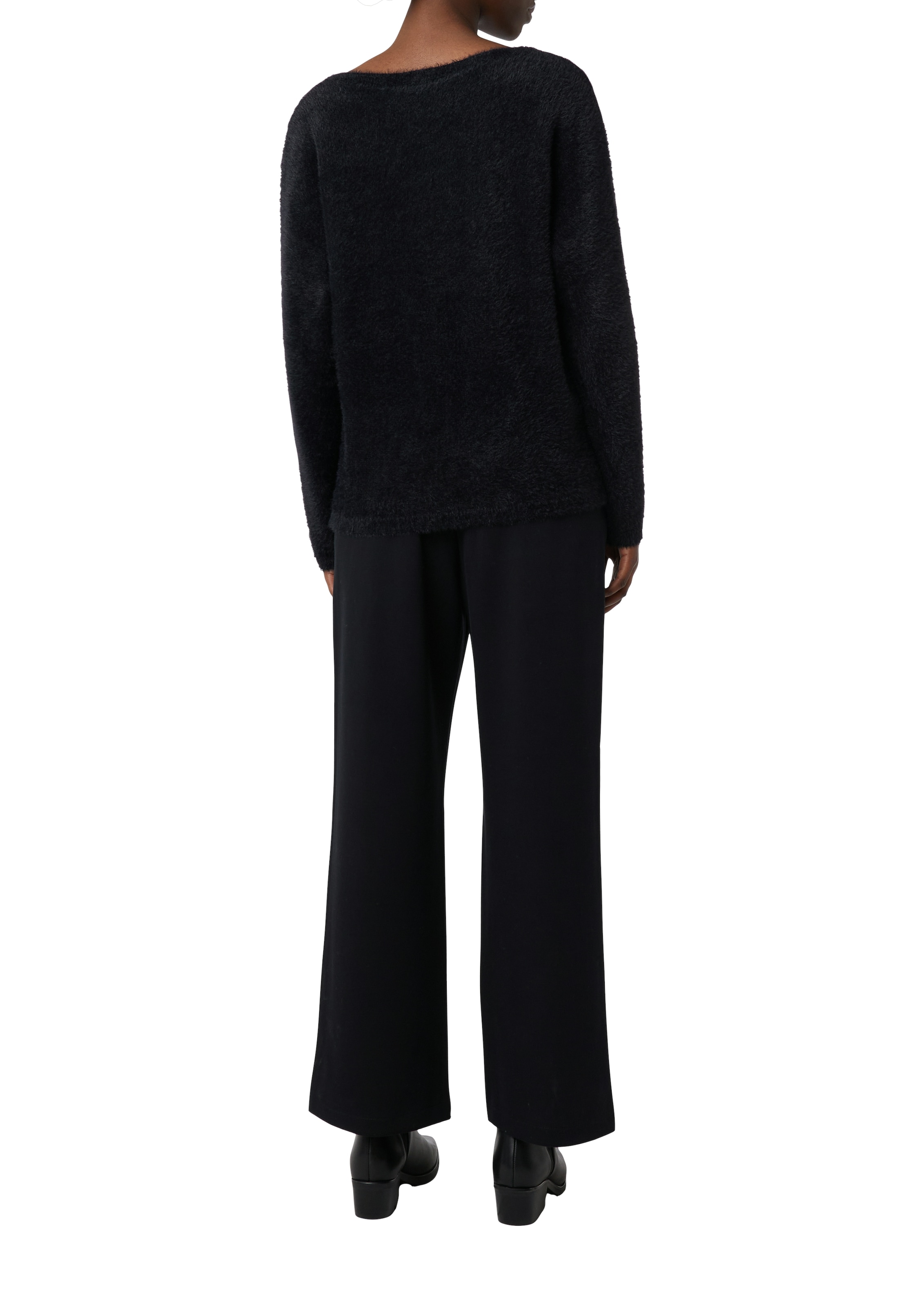 Comma Strickpullover mit extra weichem Plüsch