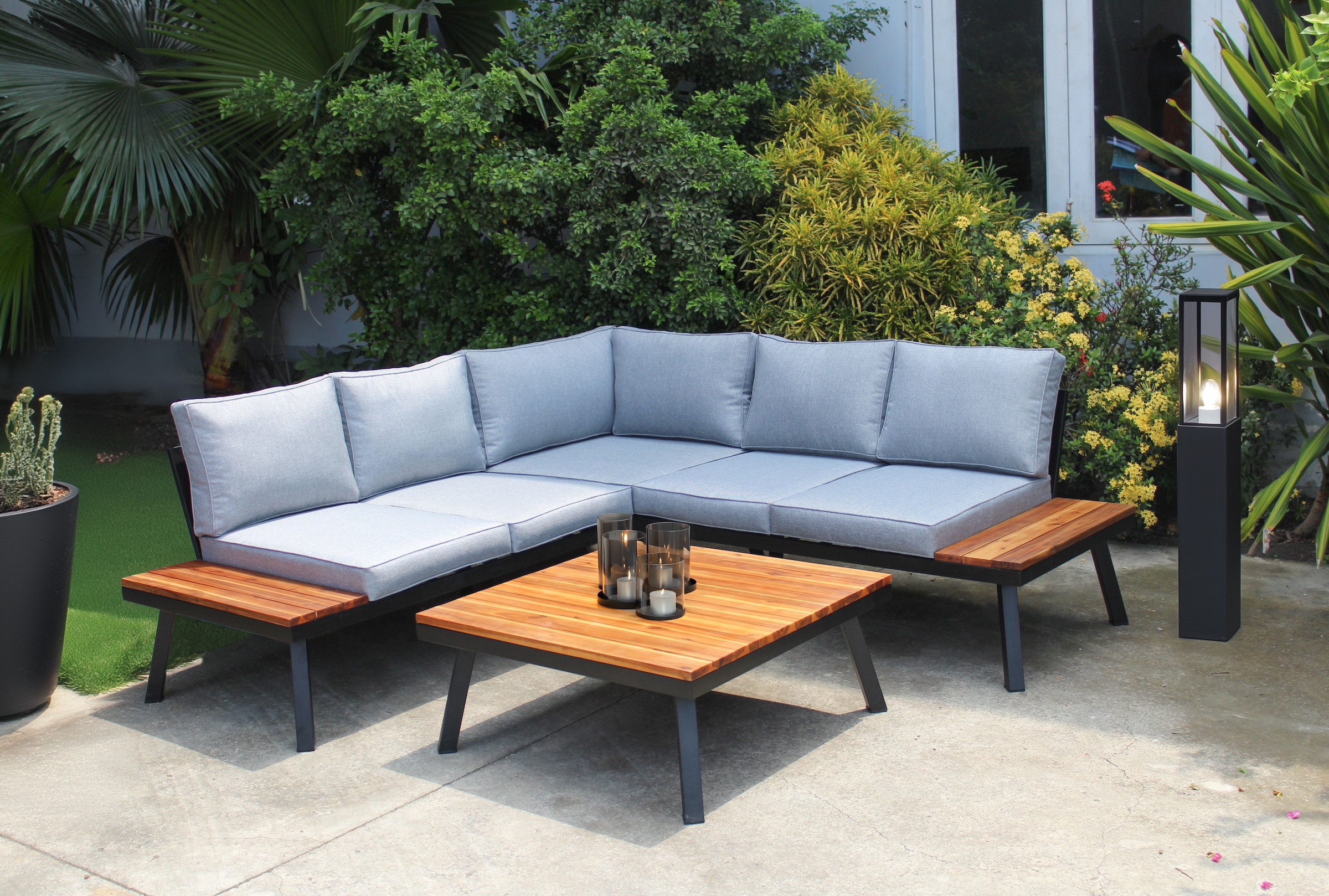 Garden Pleasure Gartenlounge-Set »THERESA« 4 Stk. tlg.