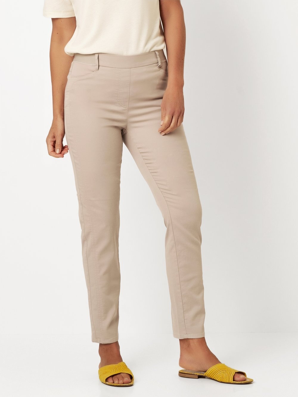 Relaxed Stretch-Hose »Alice Slim 7/8«  mit sportivem Gummibund
