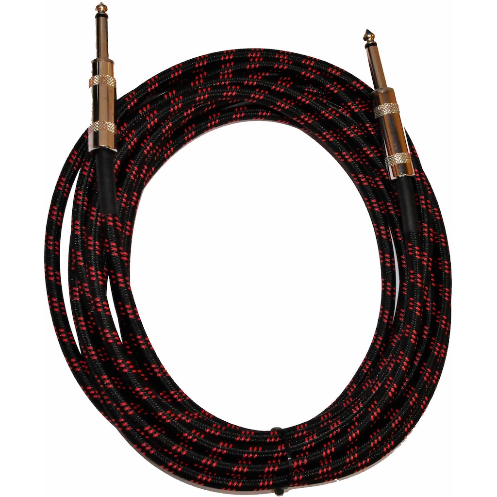 Clifton Instrumentenkabel »Kabel, 5 m«, 6,35-mm-Klinke, 5 cm