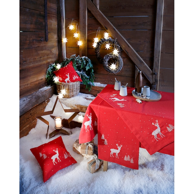 Weihnachtsdeko, »Hirsch, St.), im Weihnachten«, Dreams Weihnachten Tischläufer (1 OTTO-Shop