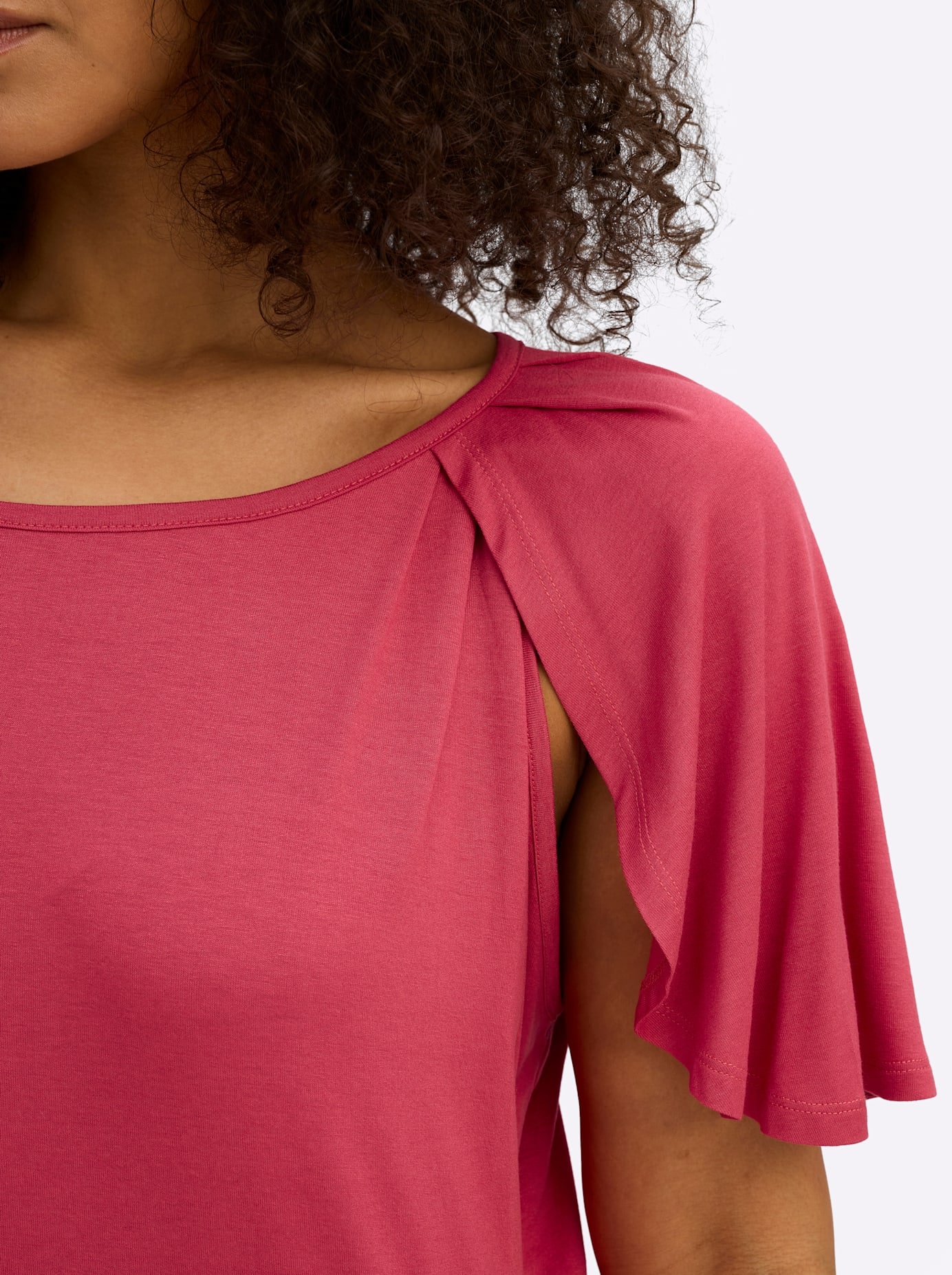 Sheego Rundhalsshirt »T-Shirt« 1