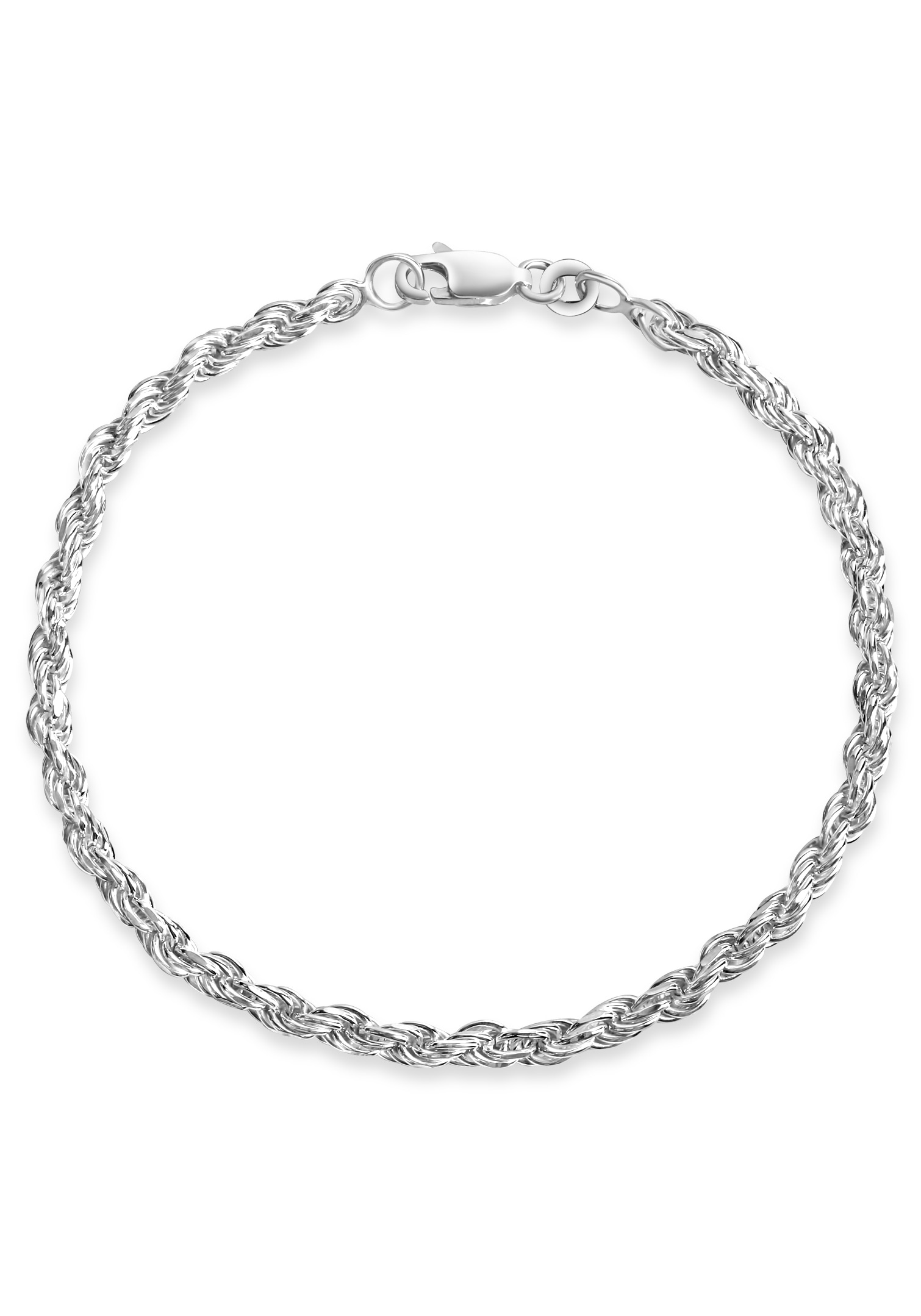 Firetti Armband »Schmuck Geschenk Silber 925 Armschmuck Armkette Armband  Kordelkette«, zu Kleid, Shirt, Jeans, Sneaker! Anlass Geburtstag Weihnachten  online bei OTTO