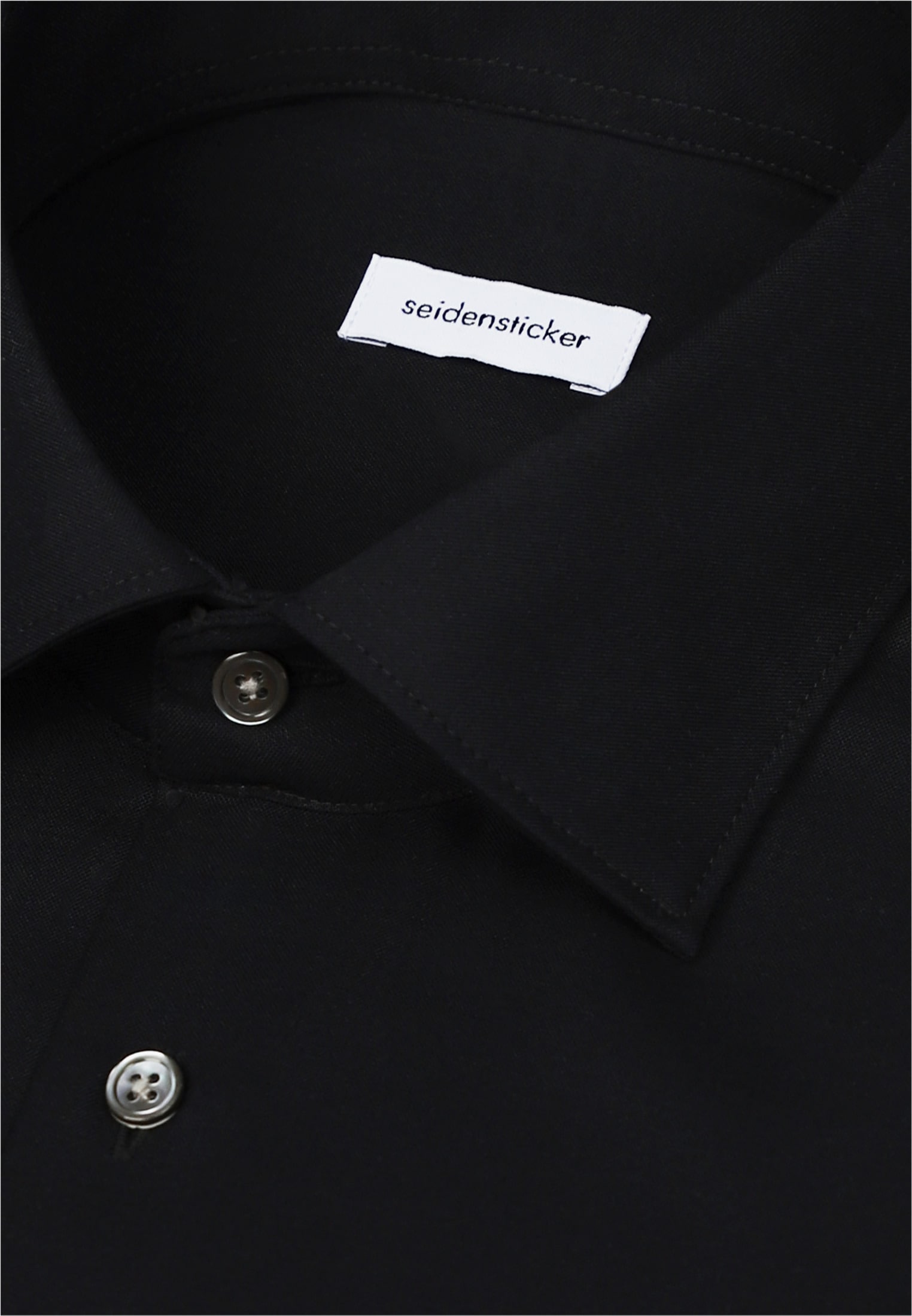 seidensticker Businesshemd »Schwarze Rose« Regular 1/1 Kentkragen Uni