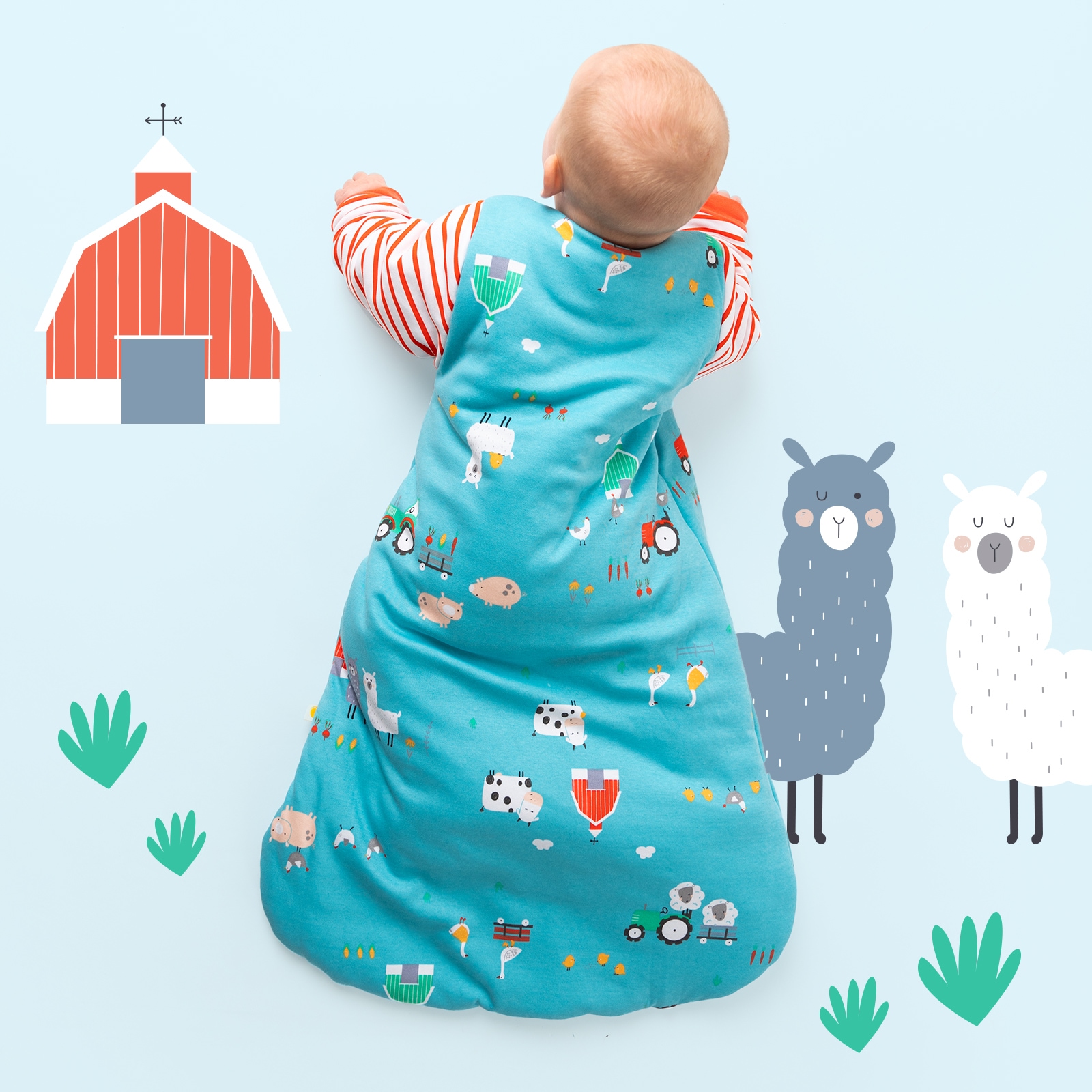Schlummersack Babyschlafsack »Schlafsack ohne Füßen 3.5 Tog«