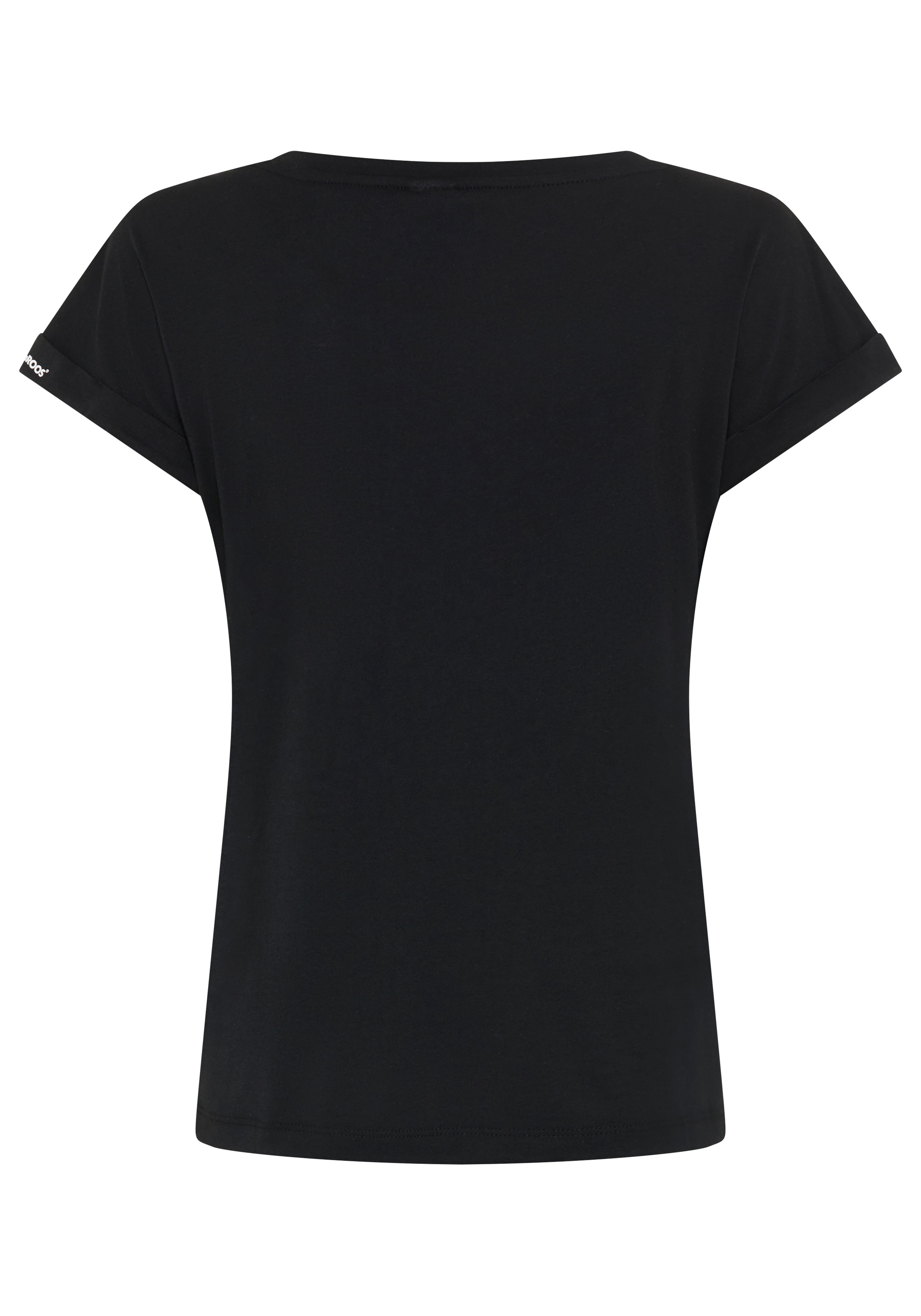 KangaROOS Kurzarmshirt mit süßen Herz-Logodruck